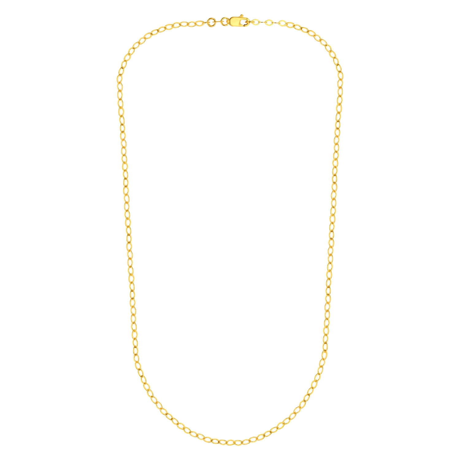 21K Aura Simple Glow Gold Chain