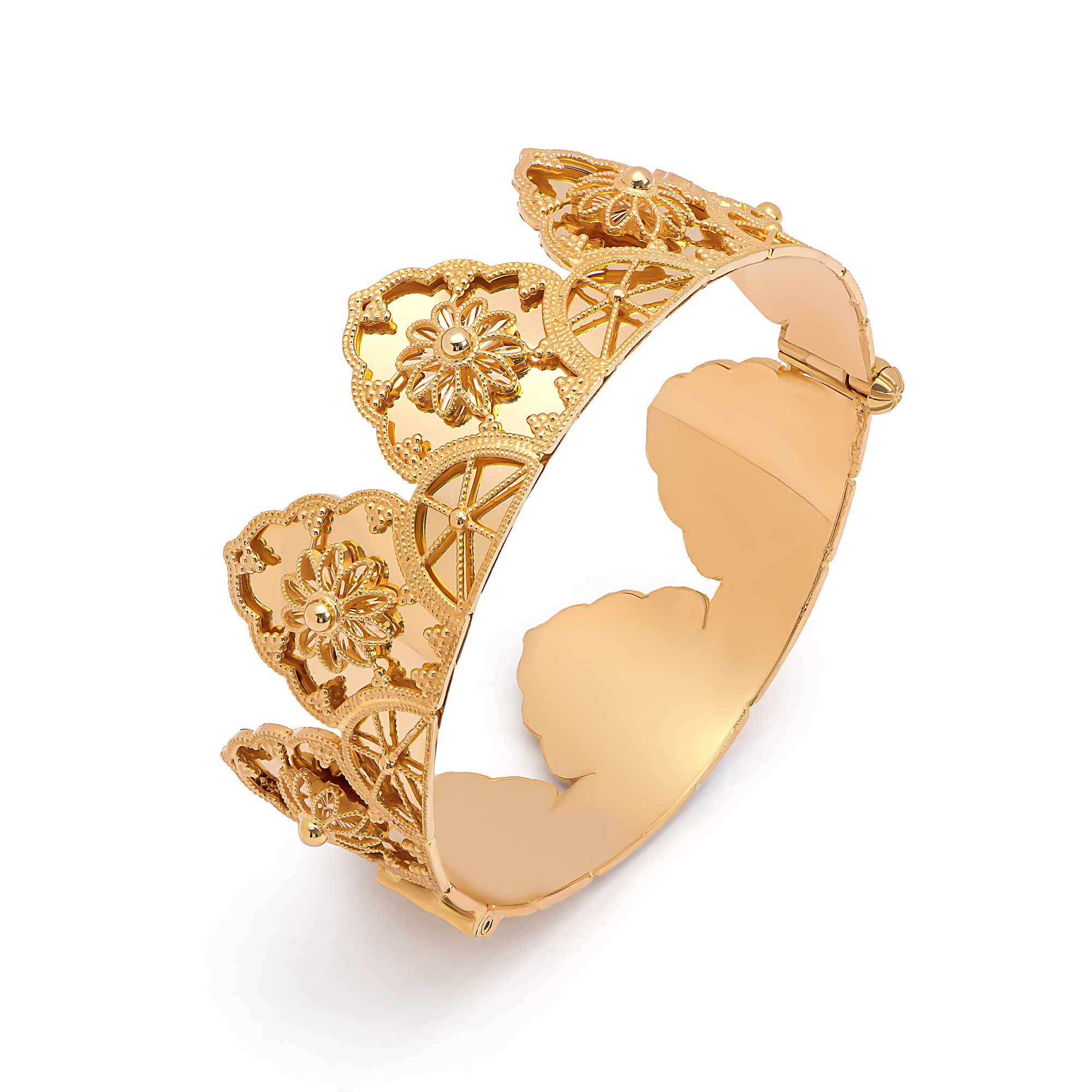 سوار ادلوري من الذهب عيار 21 قيراط