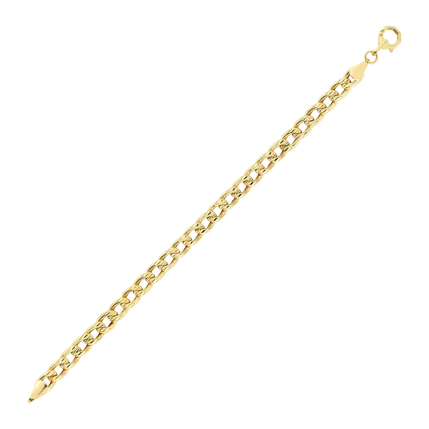 18K Luster Link Gold Bracelet