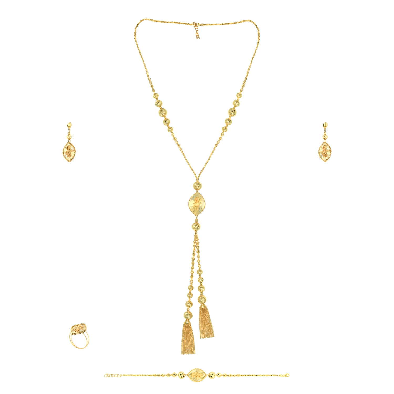 Zahra Talisman 21K Gold Set