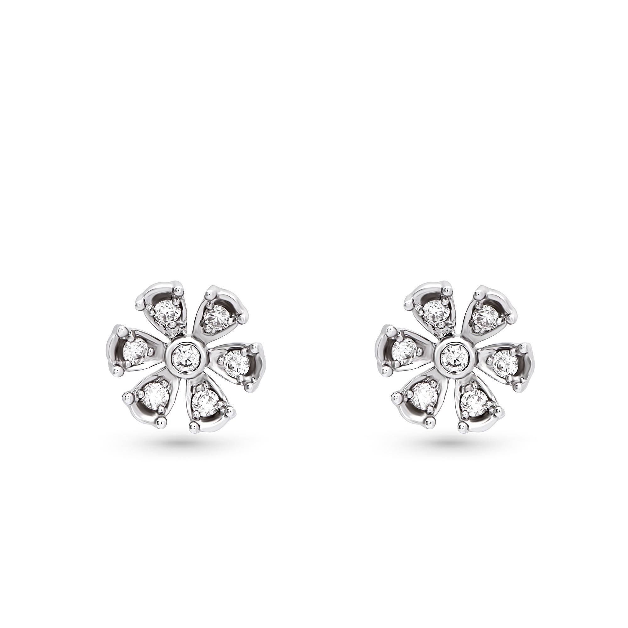 0.19CT Ghar Stud Diamond Earrings