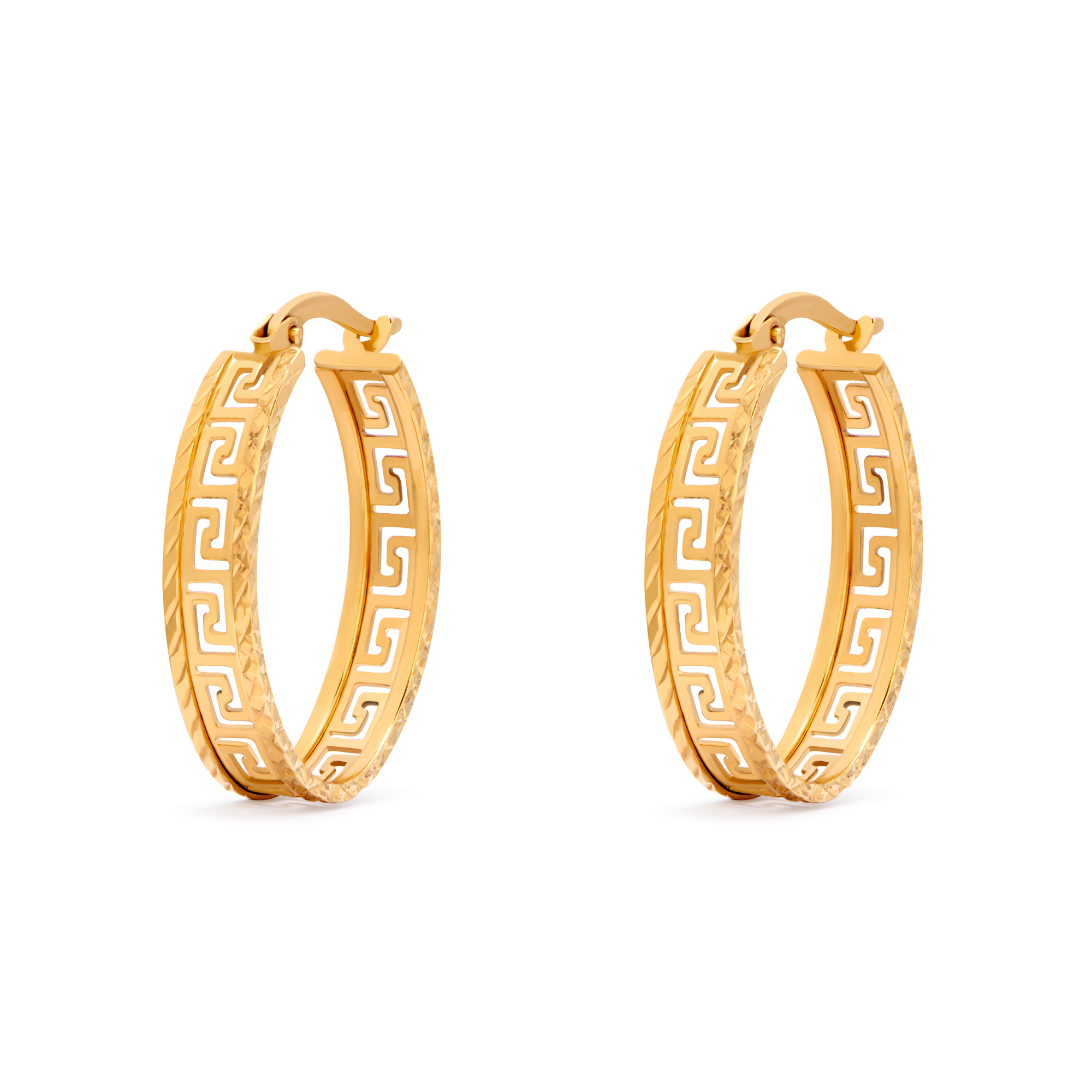 21K Chardis Gold Earrings