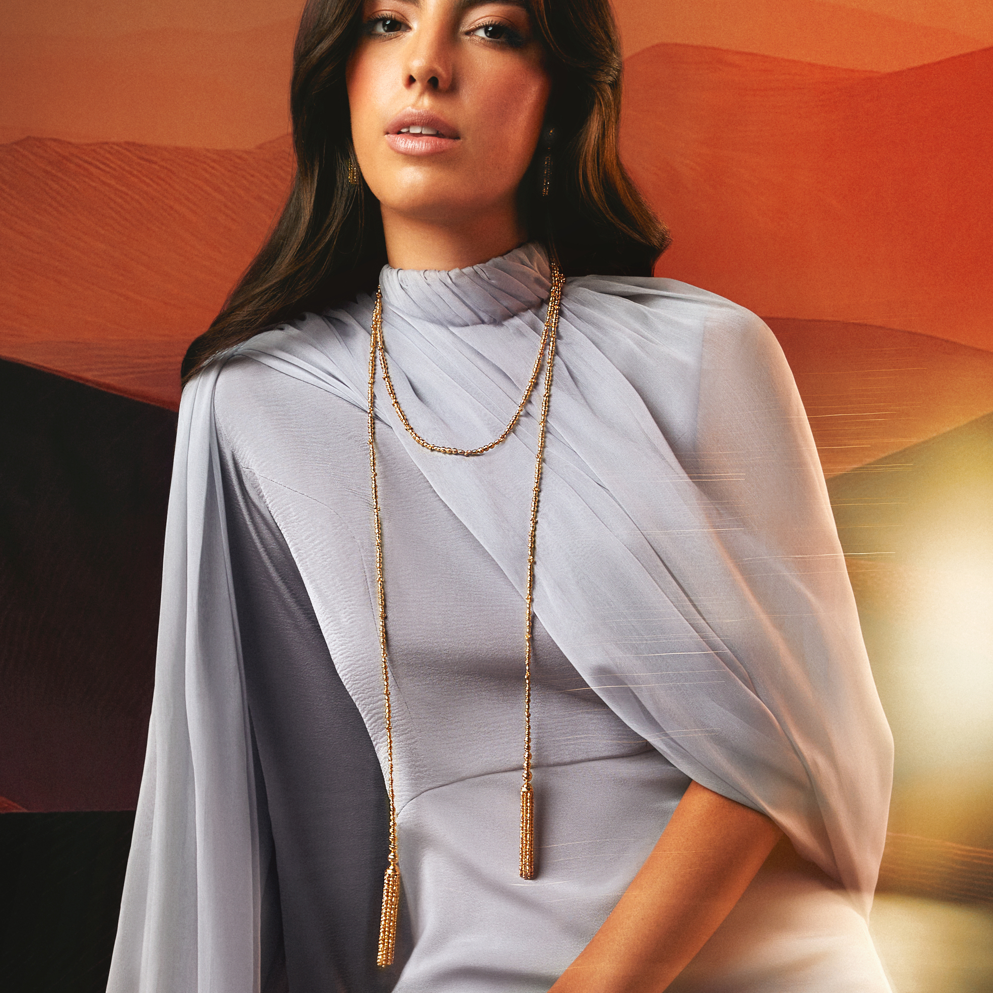 21K RUMAS Gold Necklace