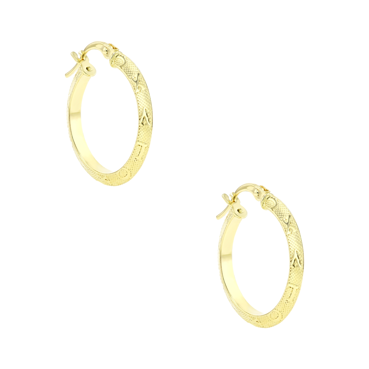 18K Gold Earring