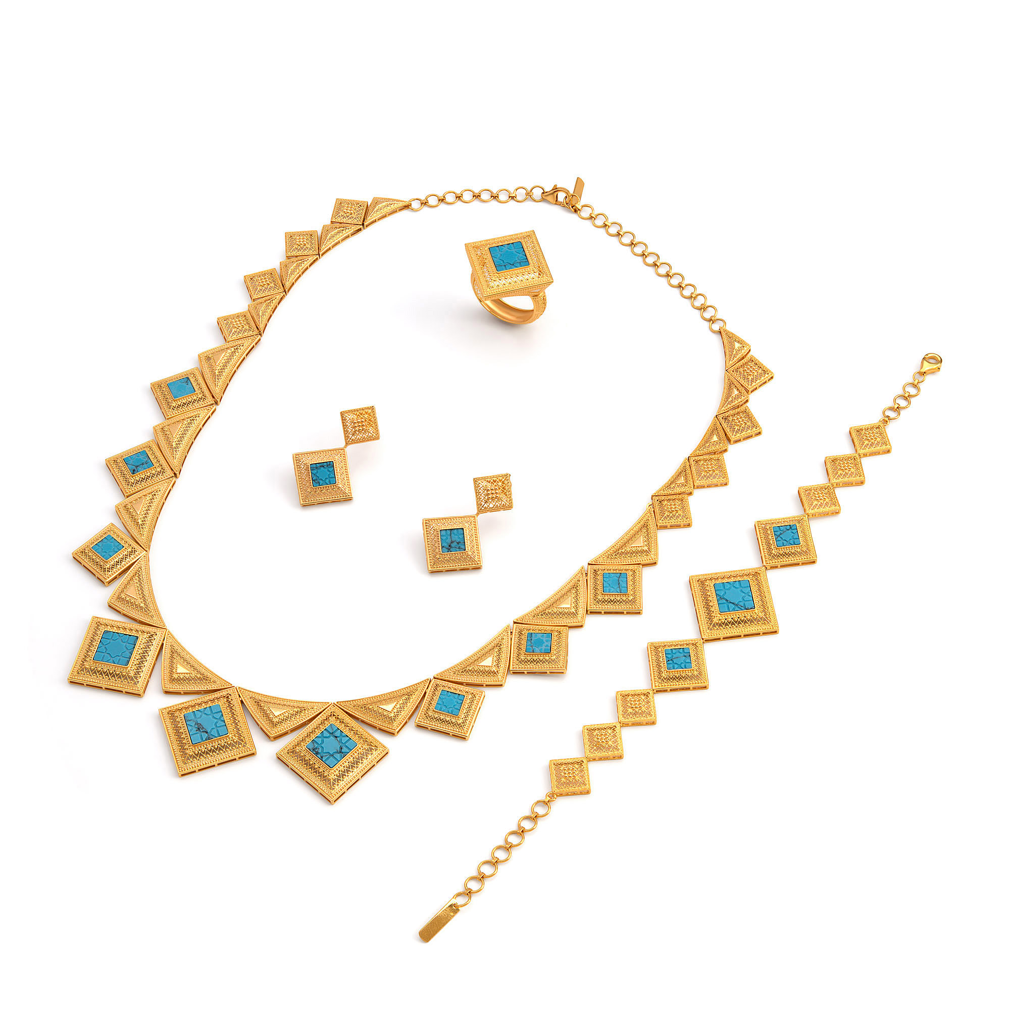 21K Beshara Gold Set