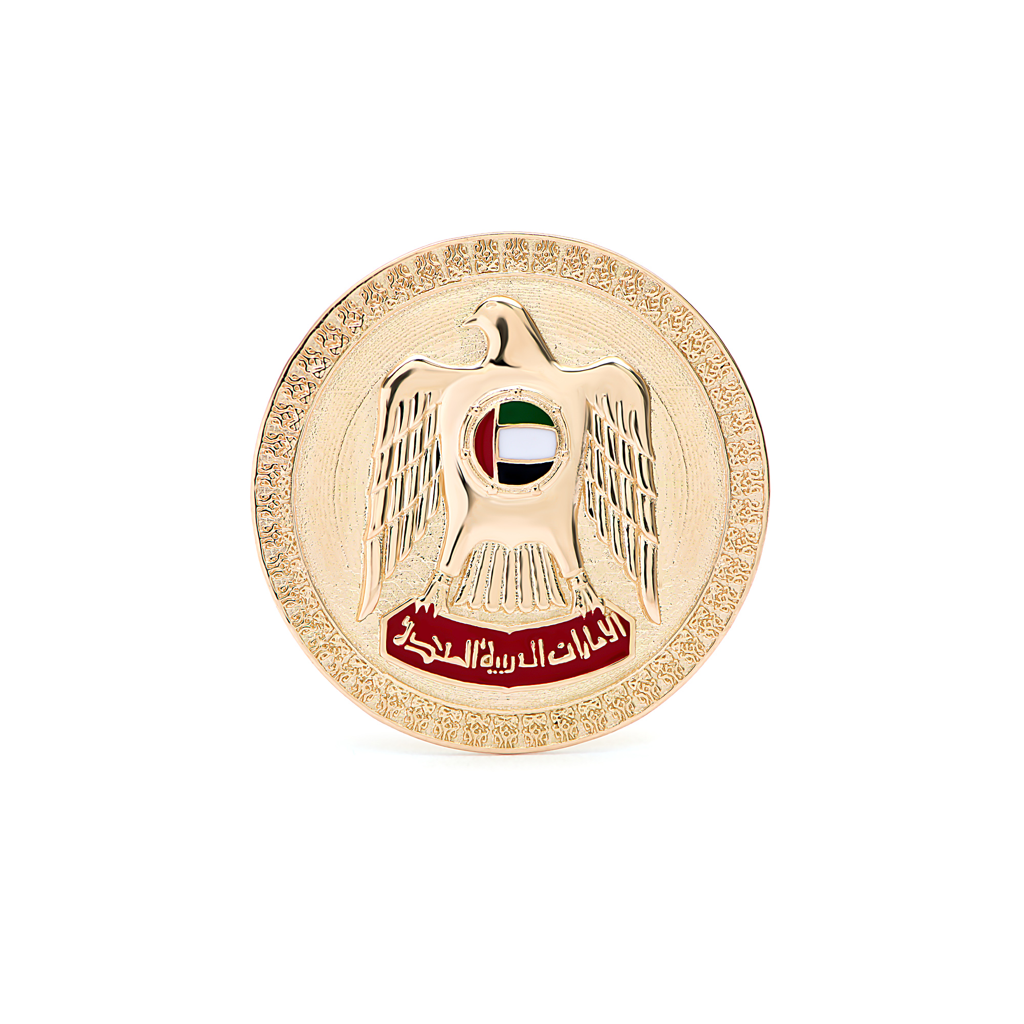 دبوس فخر من الذهب عيار ١٨ قيراط