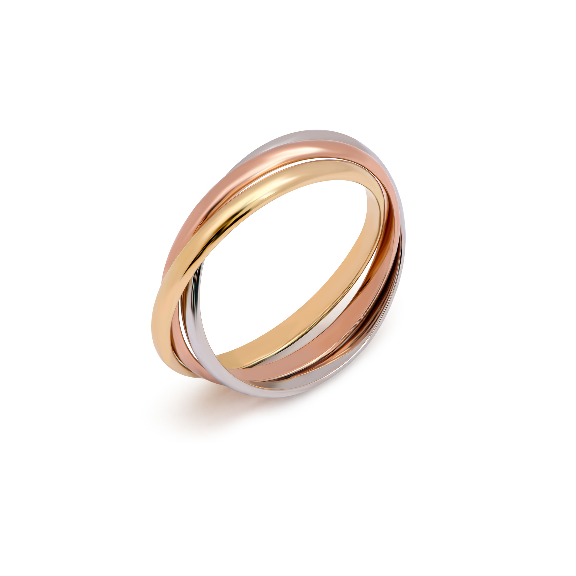 18K Trine Gold Ring