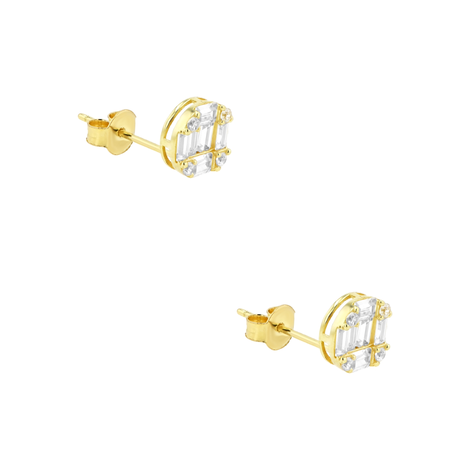 18K Gold Earring