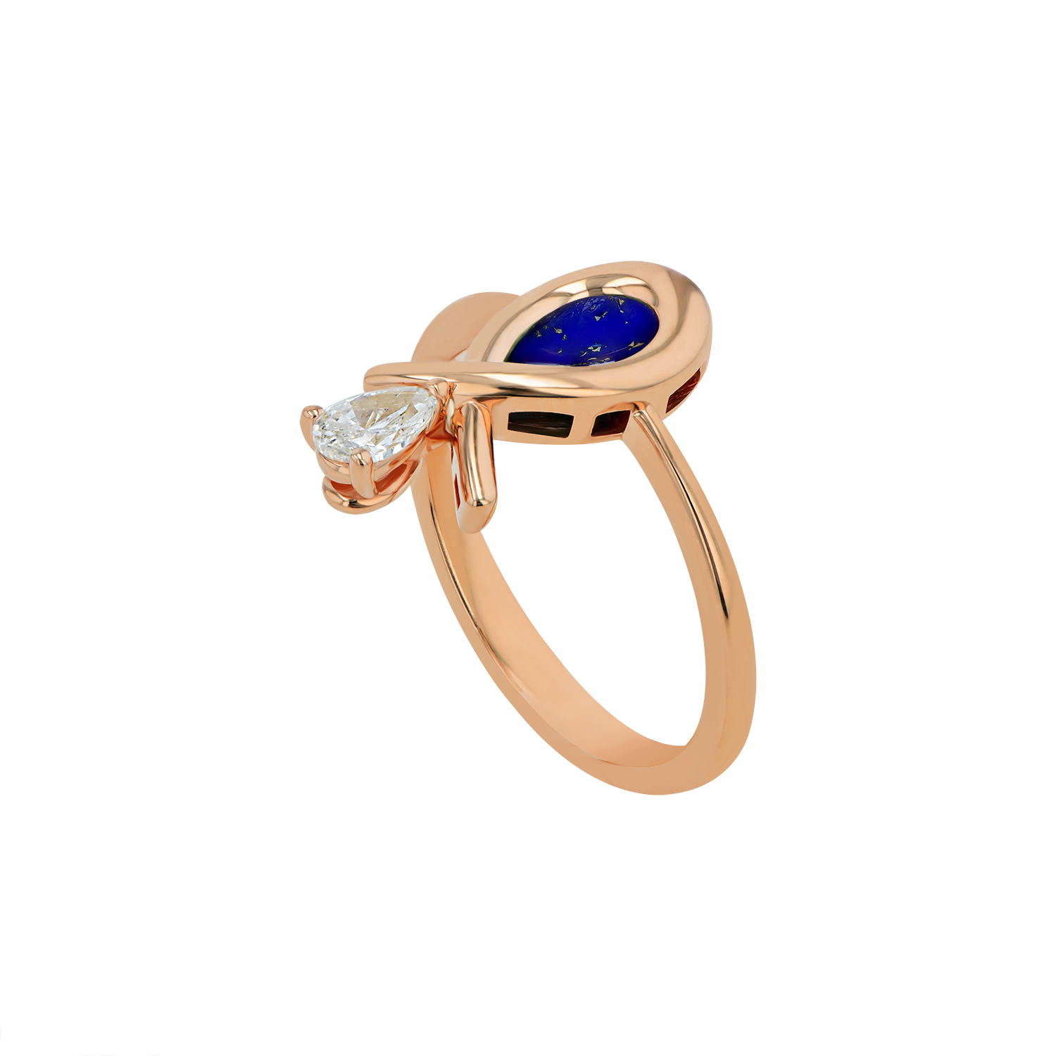 Ivana Blue Diamond Ring