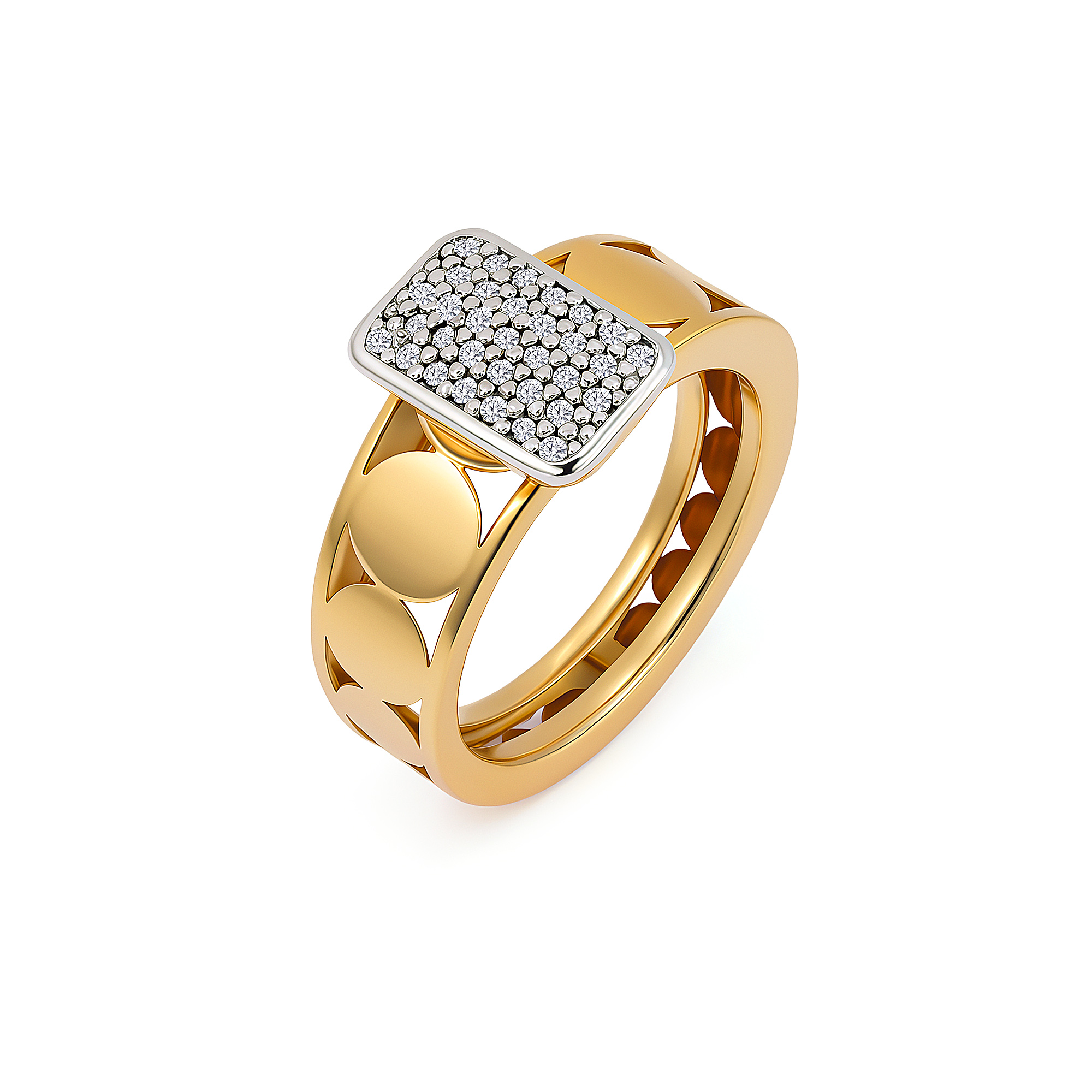 21K Ro'am Gold Ring