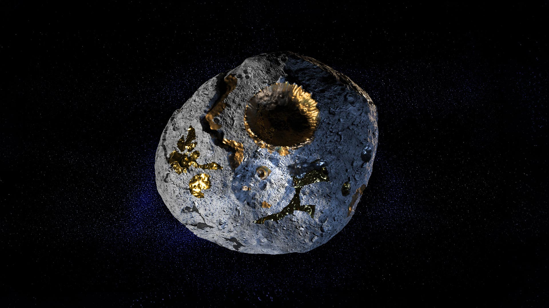 Gold in Space: How Asteroids Could Become the Next Gold Mines