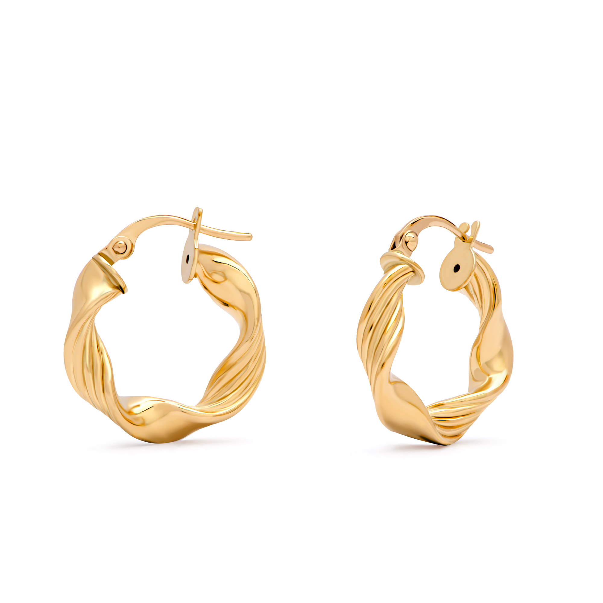 أقراط ديروس من الذهب عيار 18 قيراط