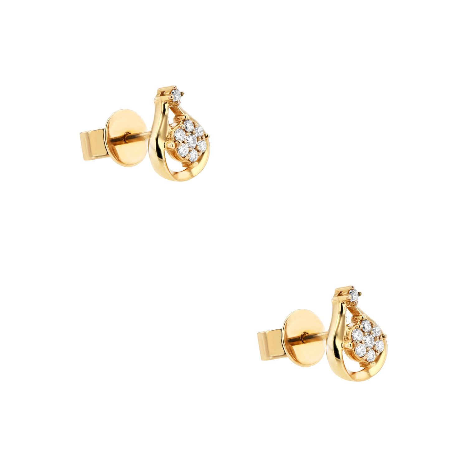 0.12CT Diamond Earring