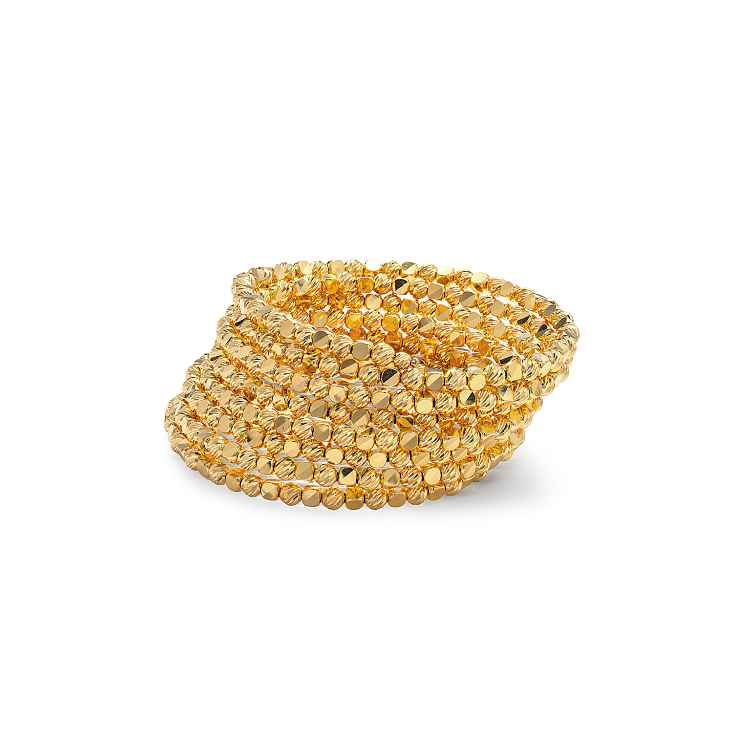 21K Galaxy Gold Bracelet: Turn heads