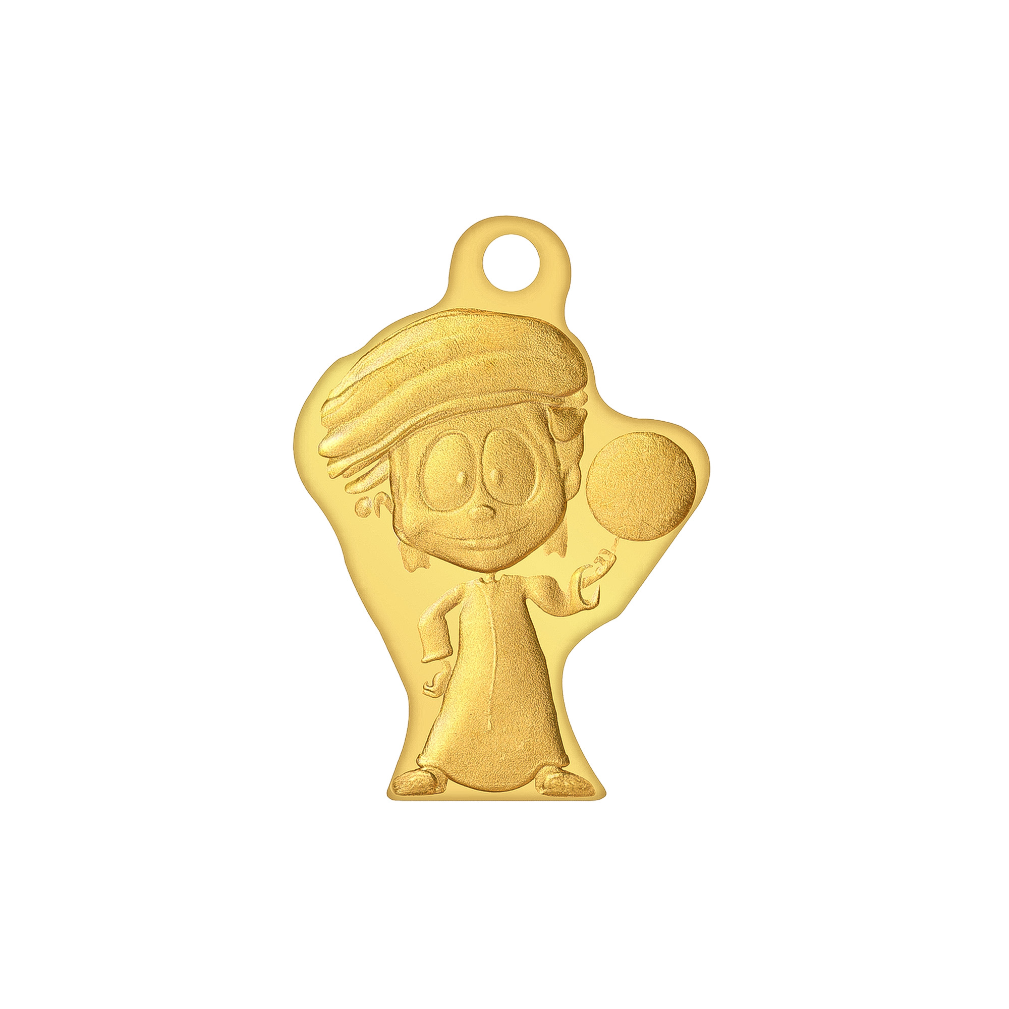 24K Abood Freej Collectible Pendant