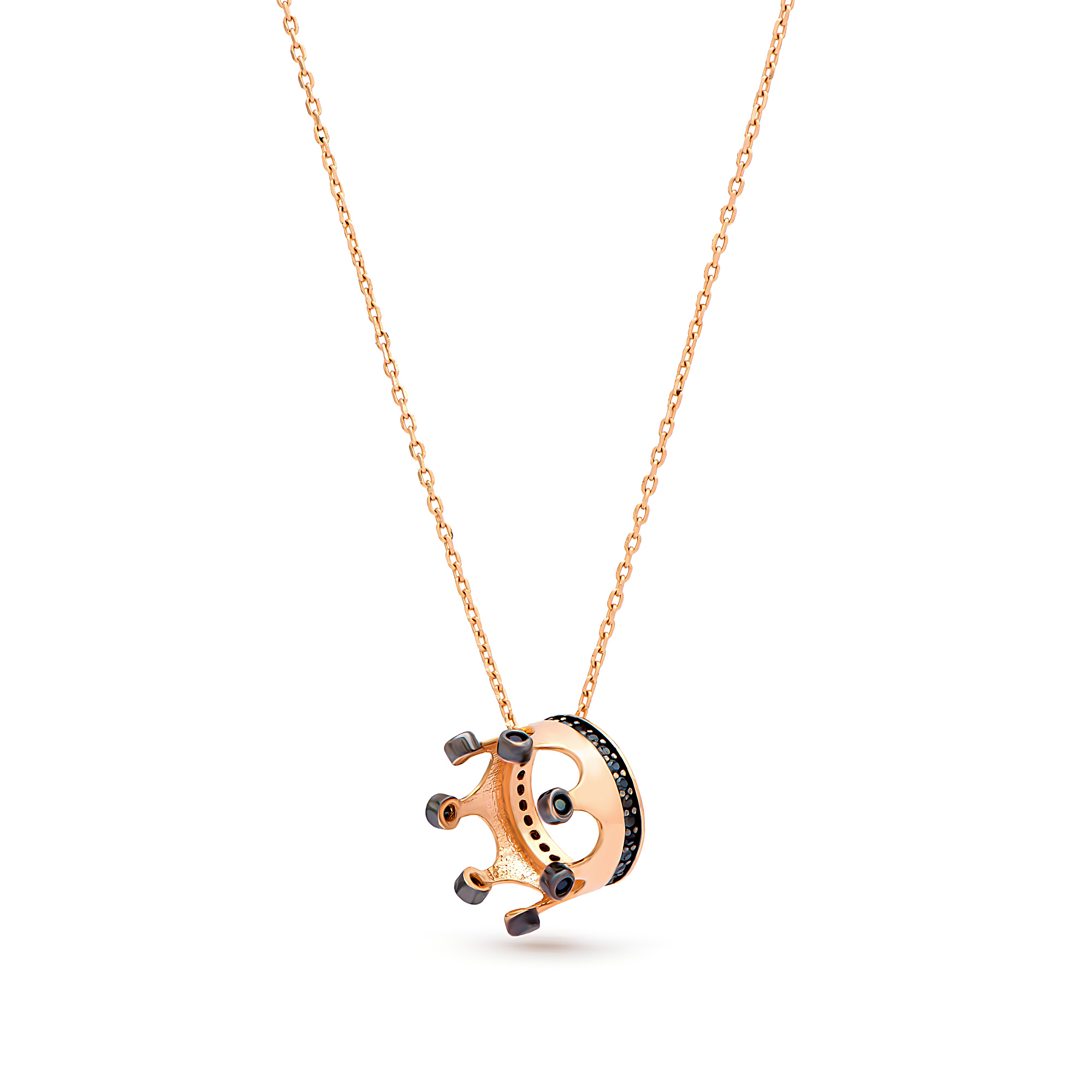 قلادة بورا من الذهب عيار 18 قيراط