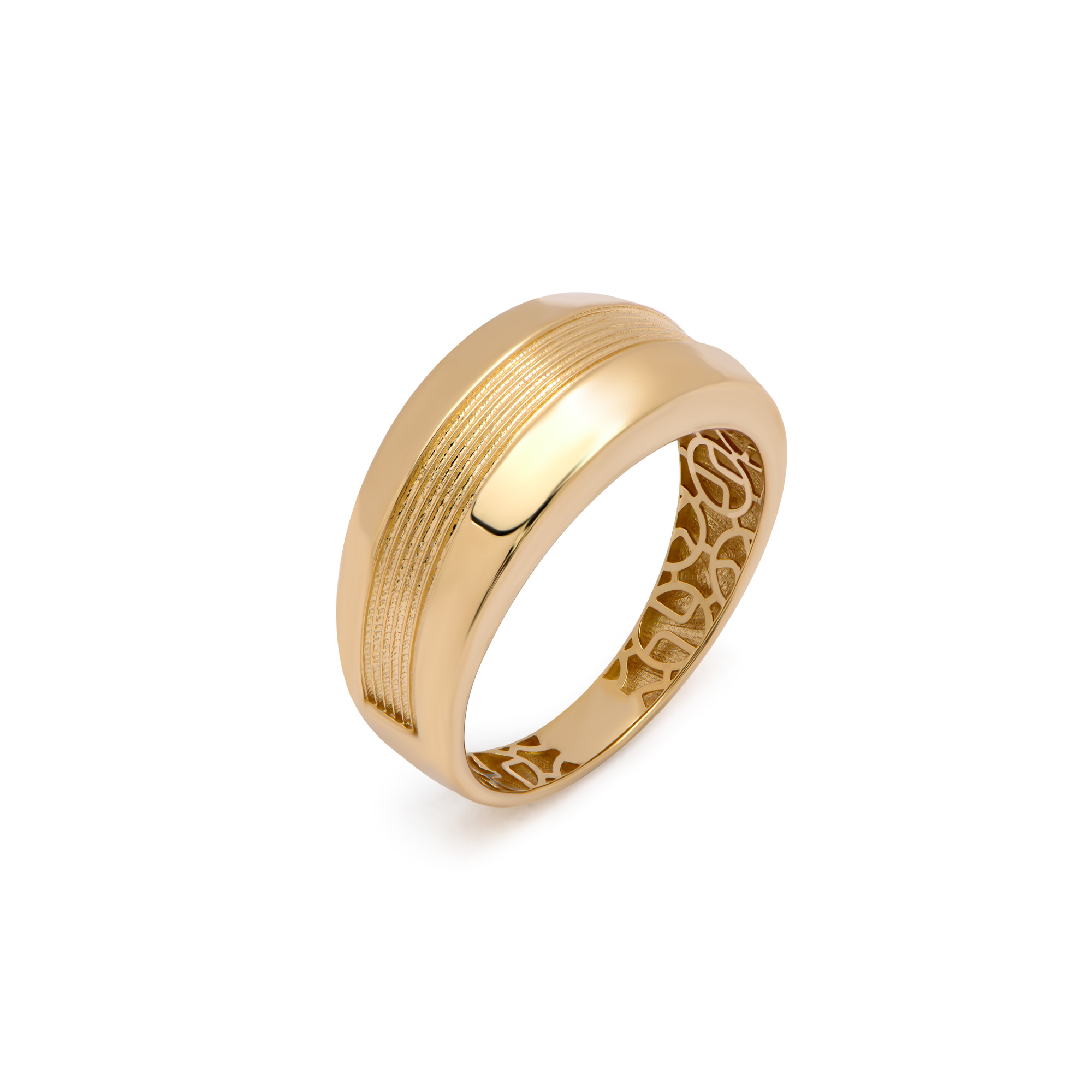 خاتم ستراتا ذهب 18 قيراط