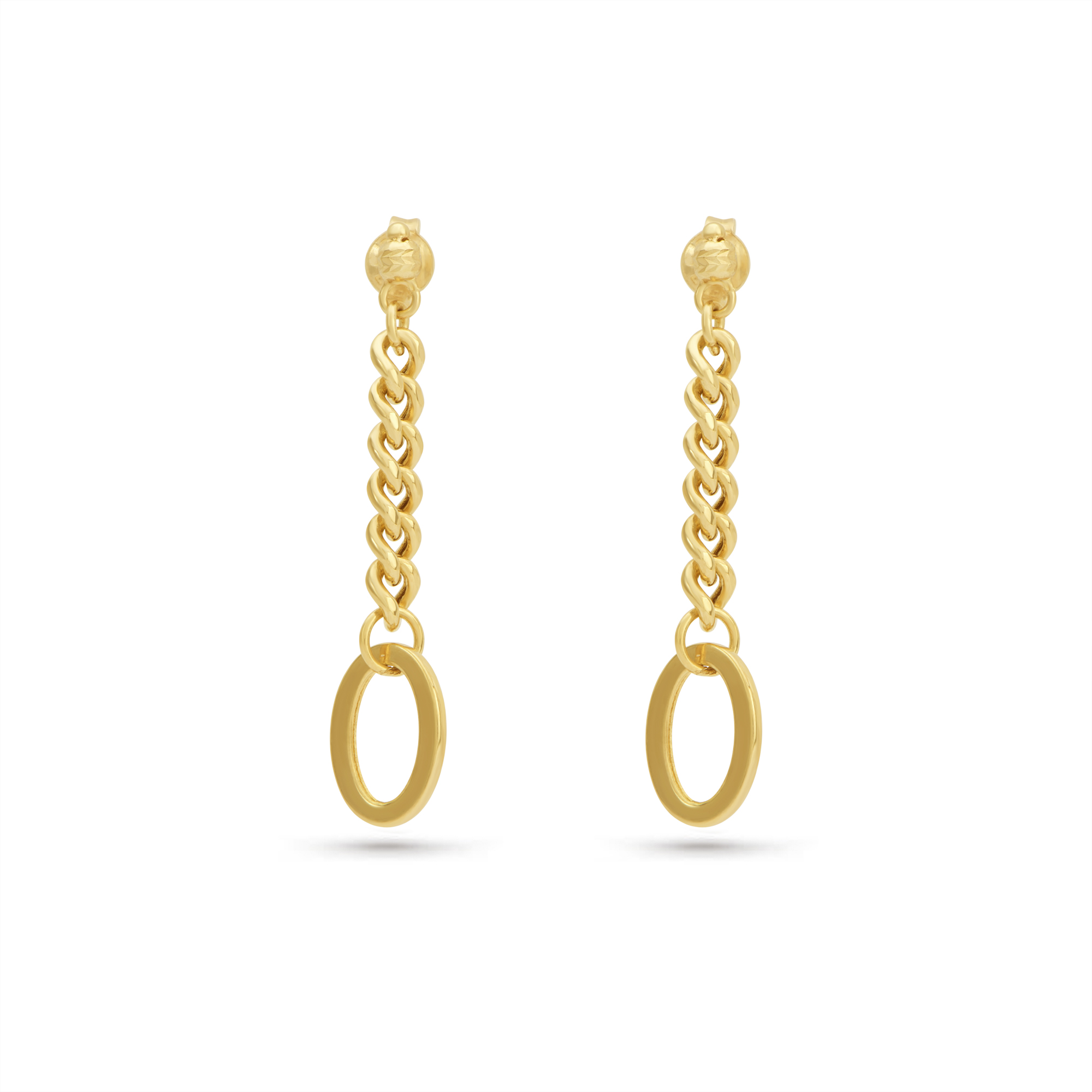 18K LIRA Gold Earrings