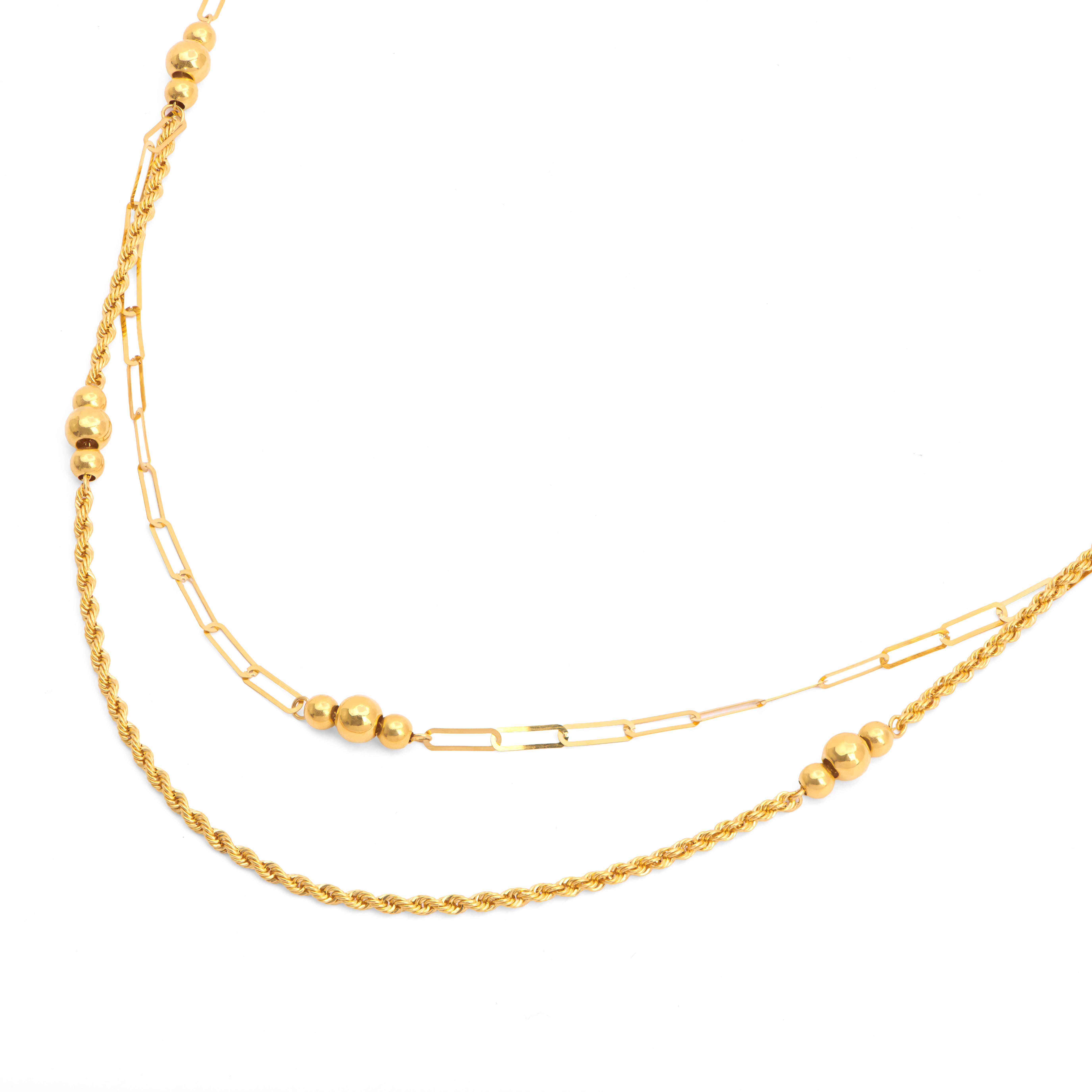 21K Soli Gold Necklace