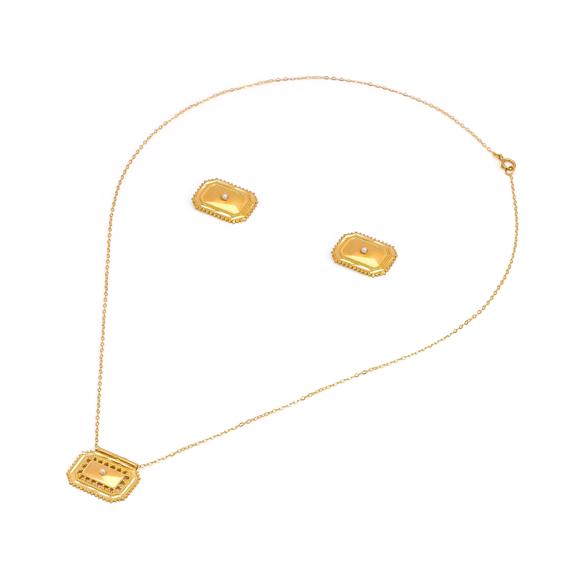 21K Wadha Gold Set