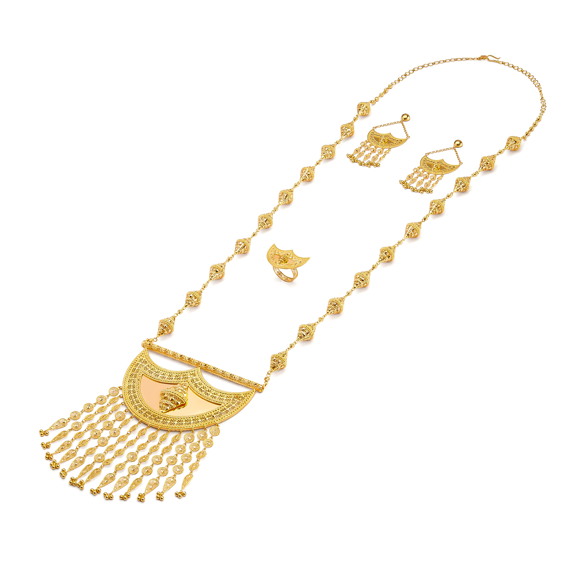 21K Traditional Marjana Gold Set