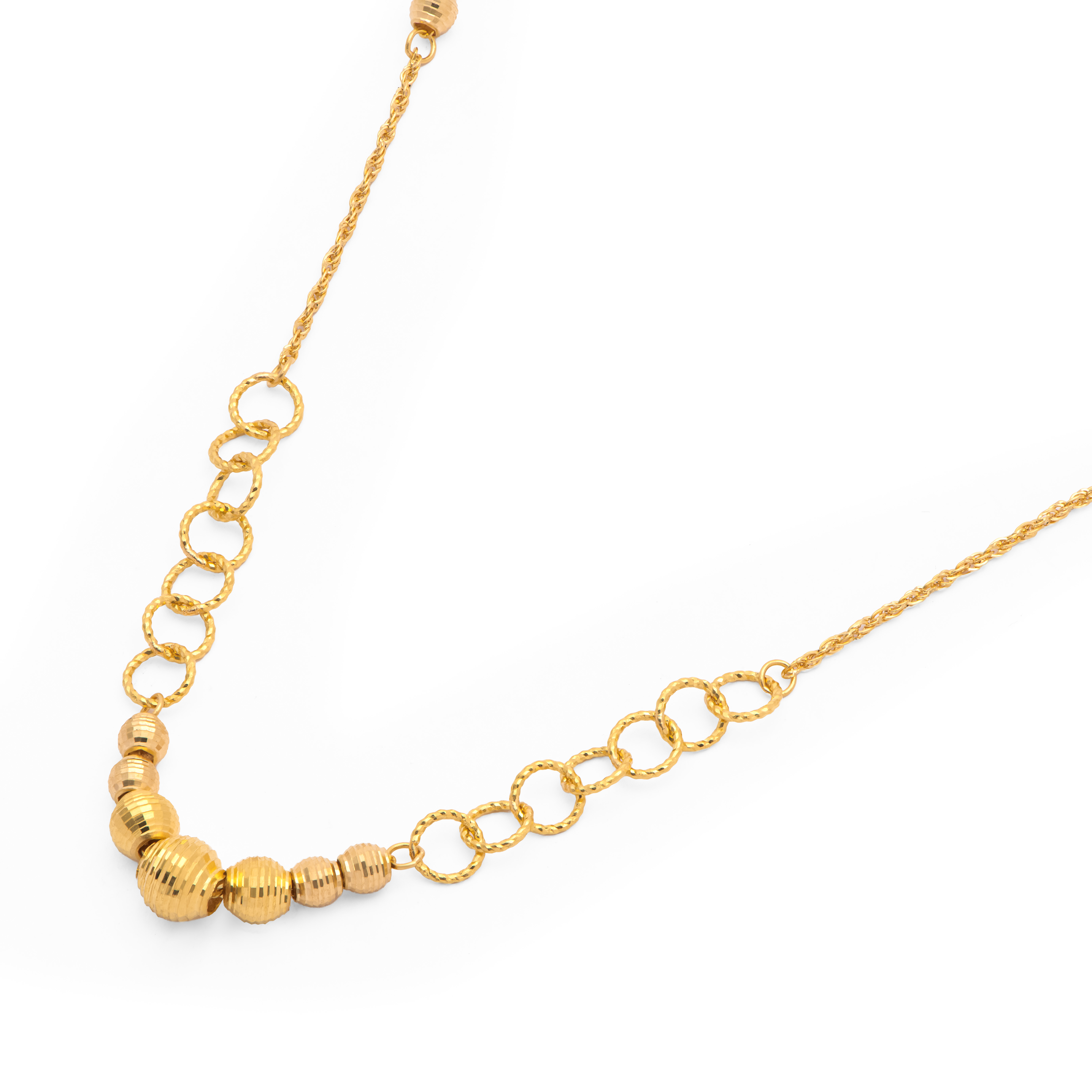 21K Poire Gold Necklace