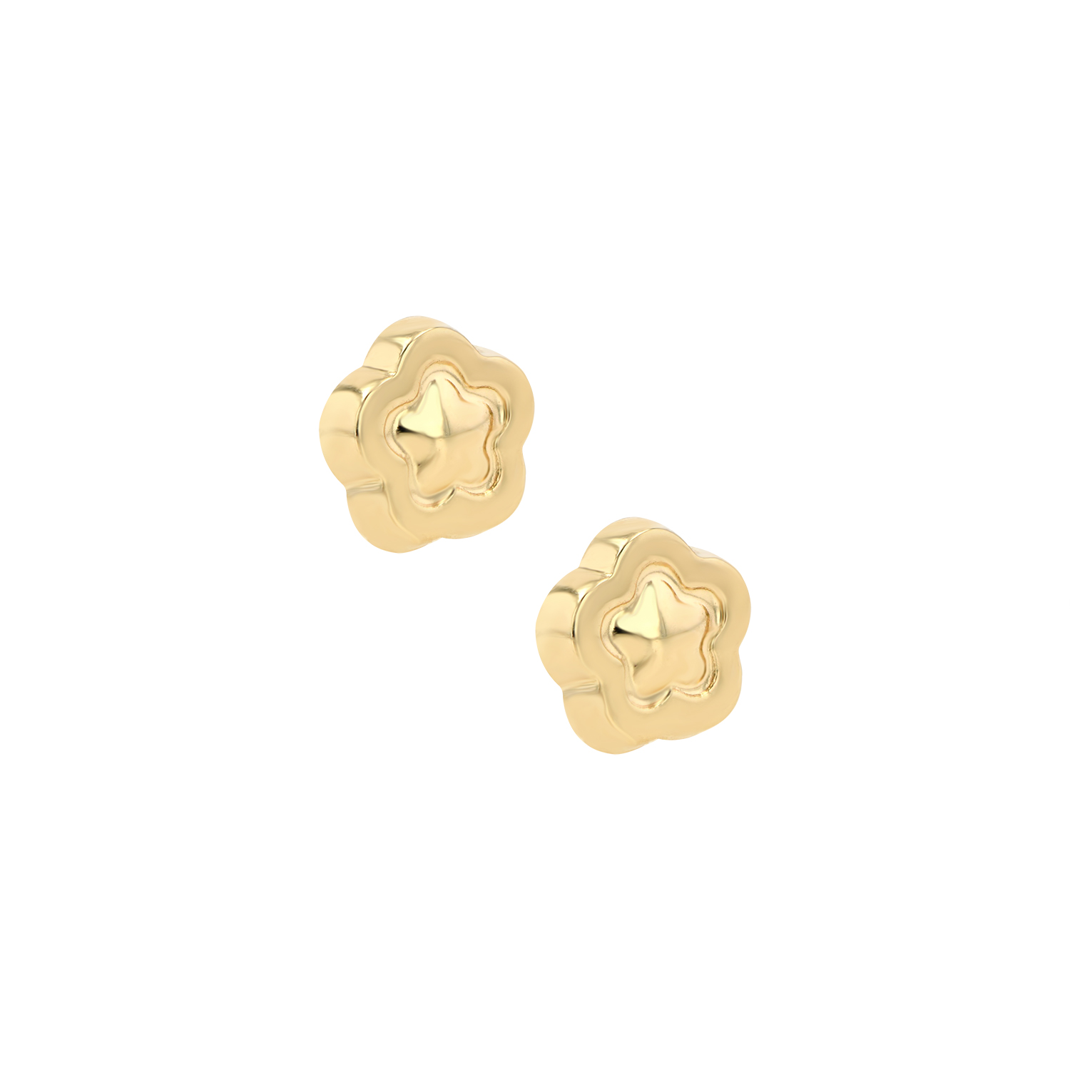 ‏Layal Gold Earrings
