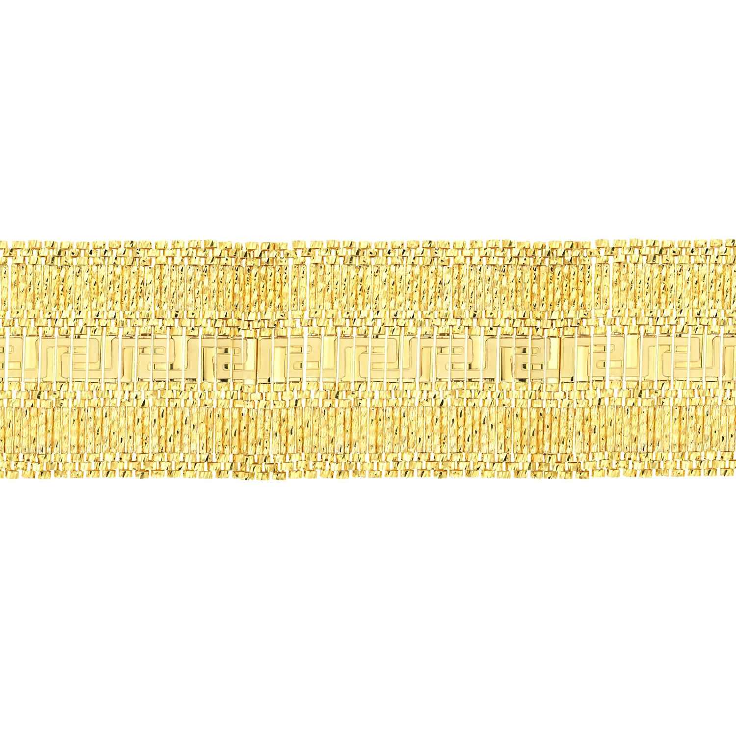 21K Gold Geometric Bracelet