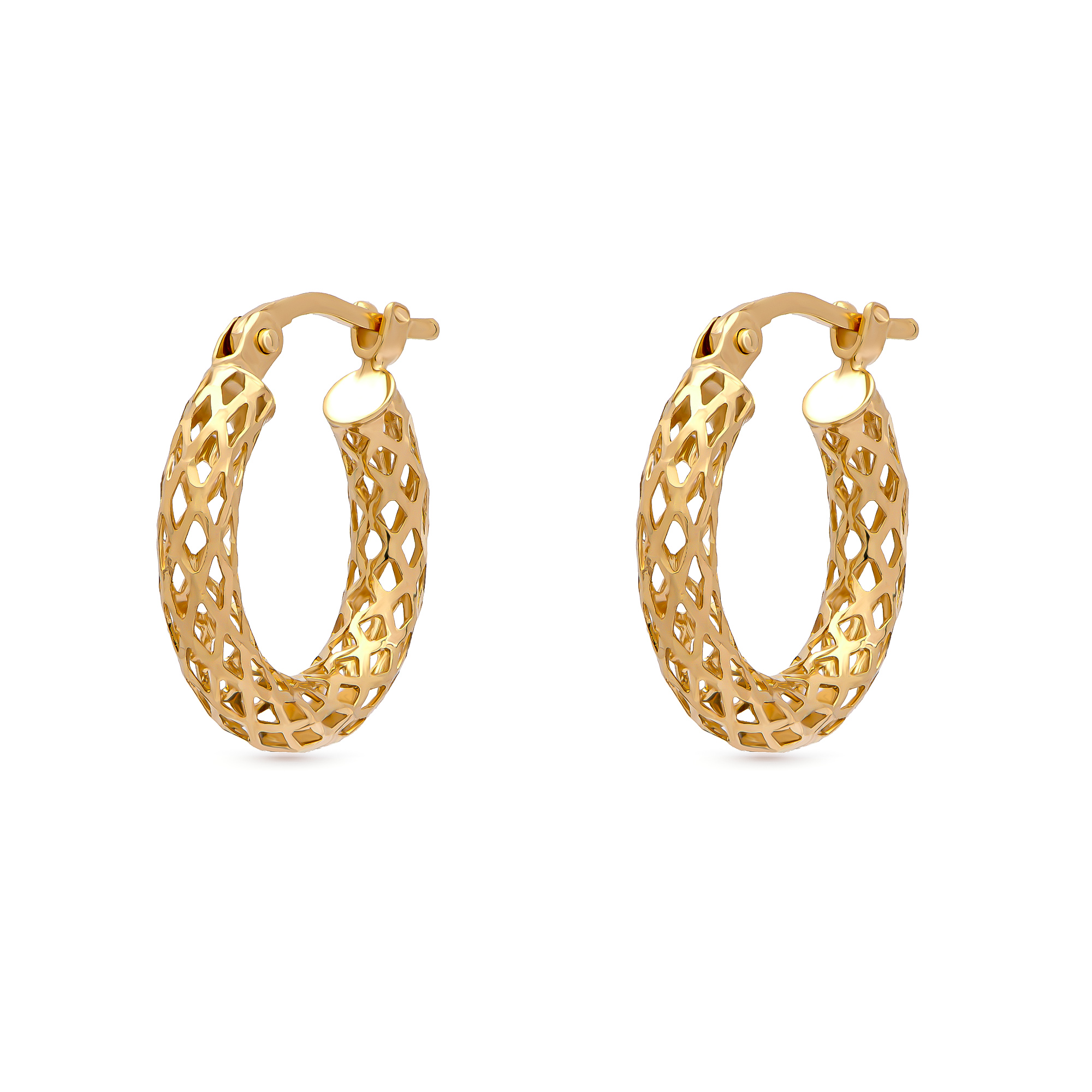 18K Arlena Gold Earrings