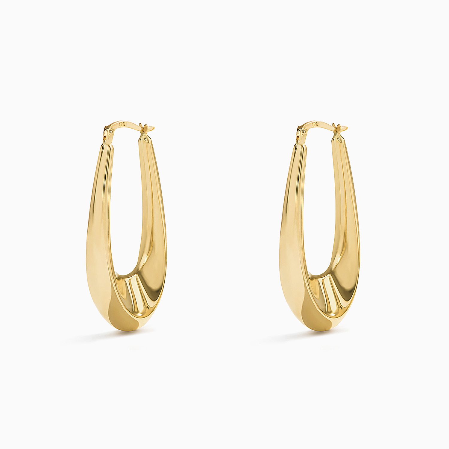 18K Dreamy Gold Earrings.