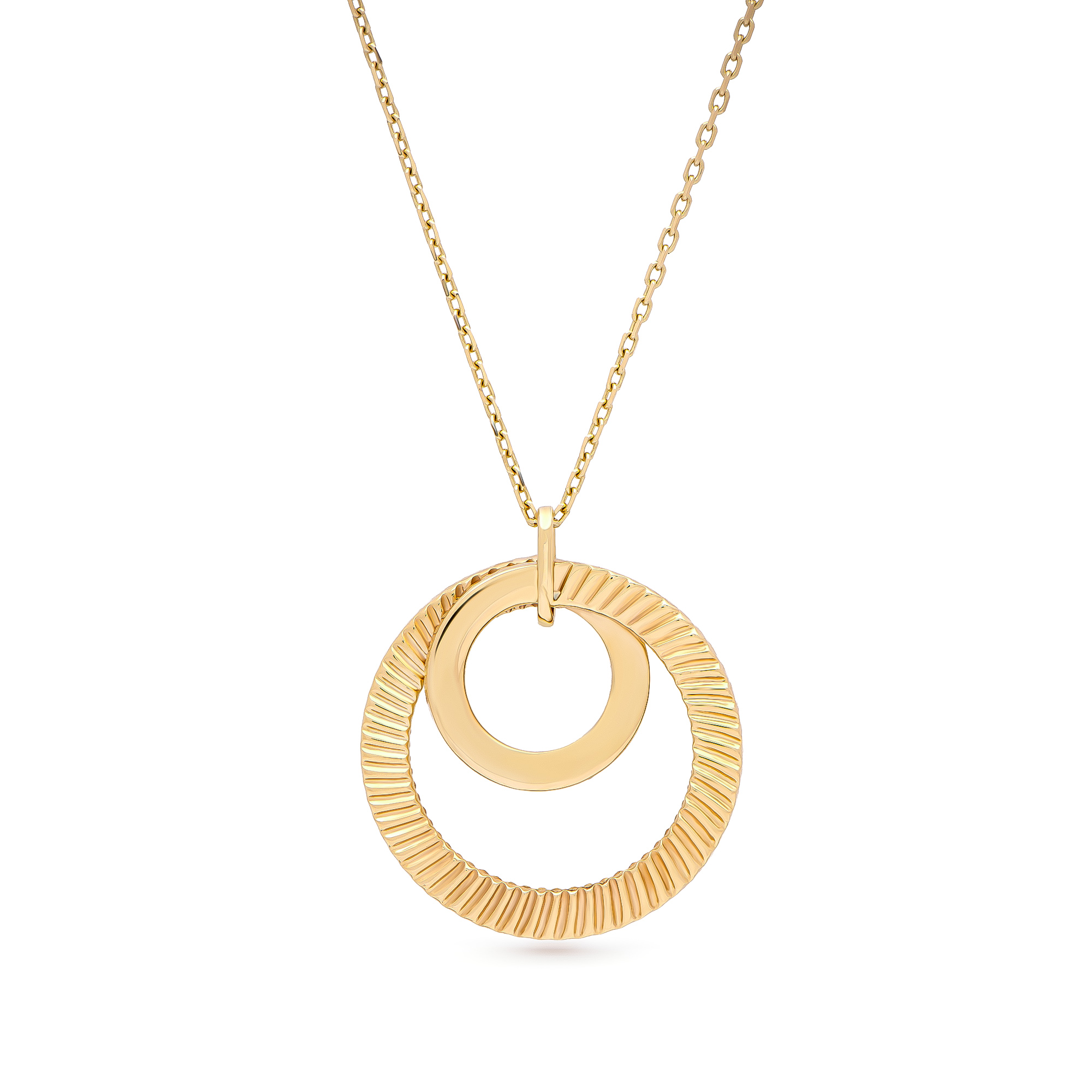18K Ray Gold Necklace