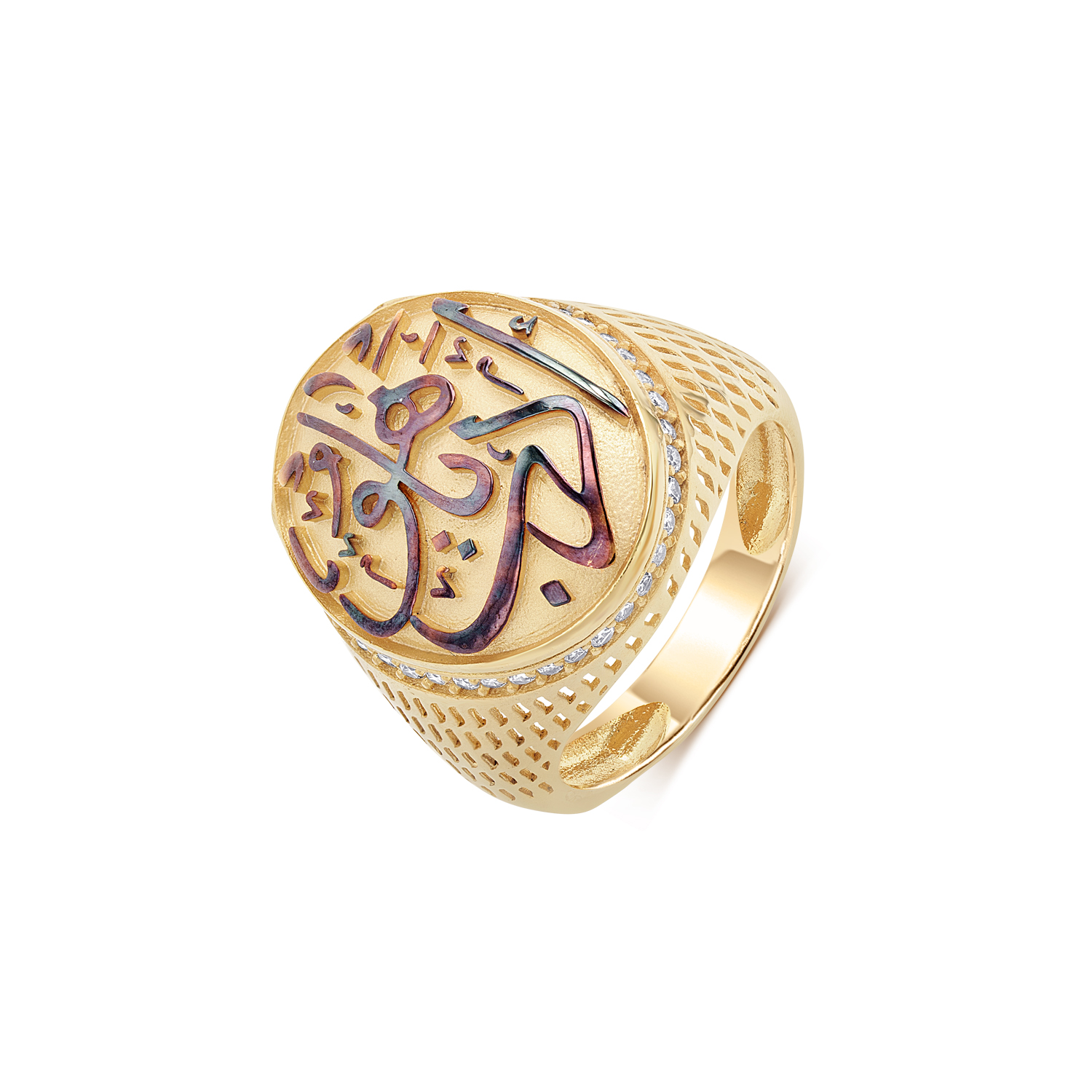 21K Lucidity Traditional Gold Ring