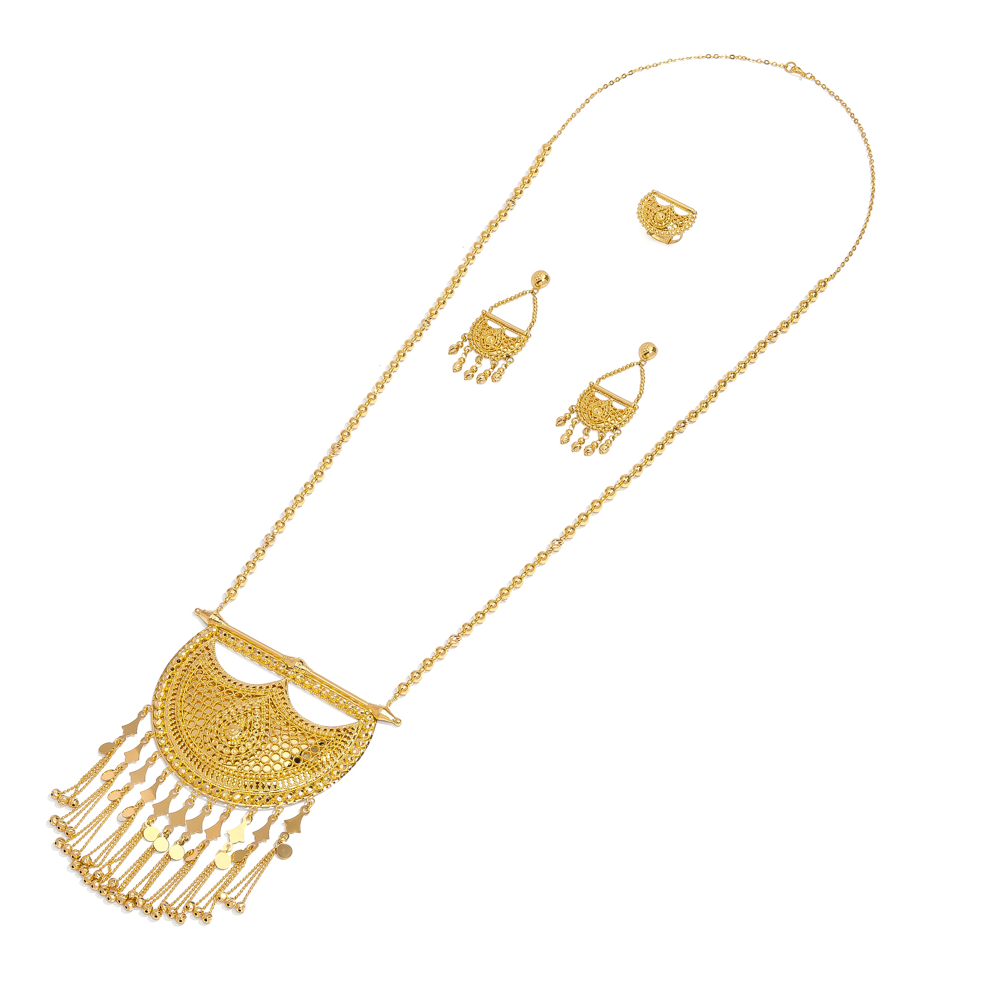 21K Traditional Simhar Gold Set