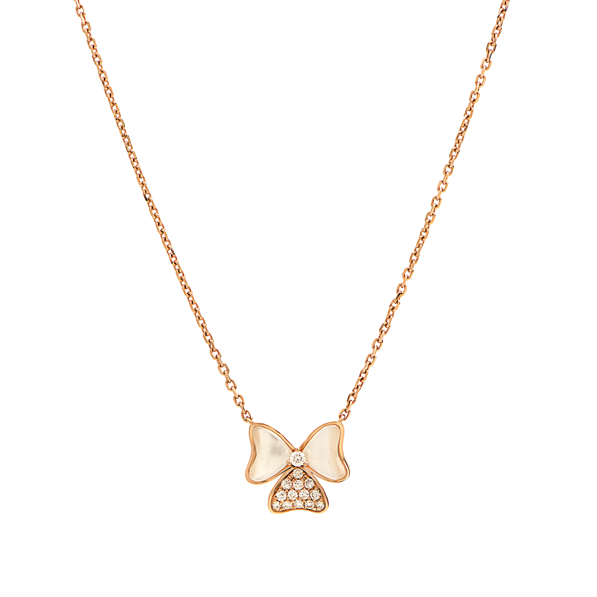 0.12CT Polar Diamond Necklace