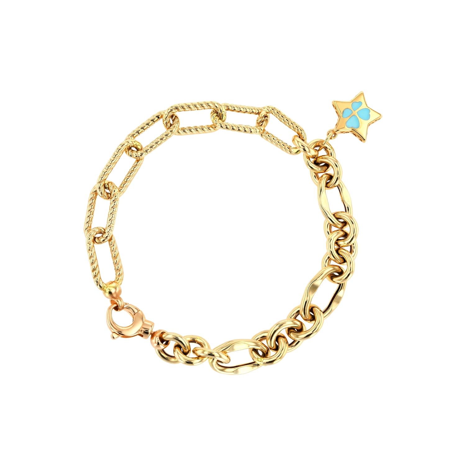 Lowe Star 21K Gold Bracelet