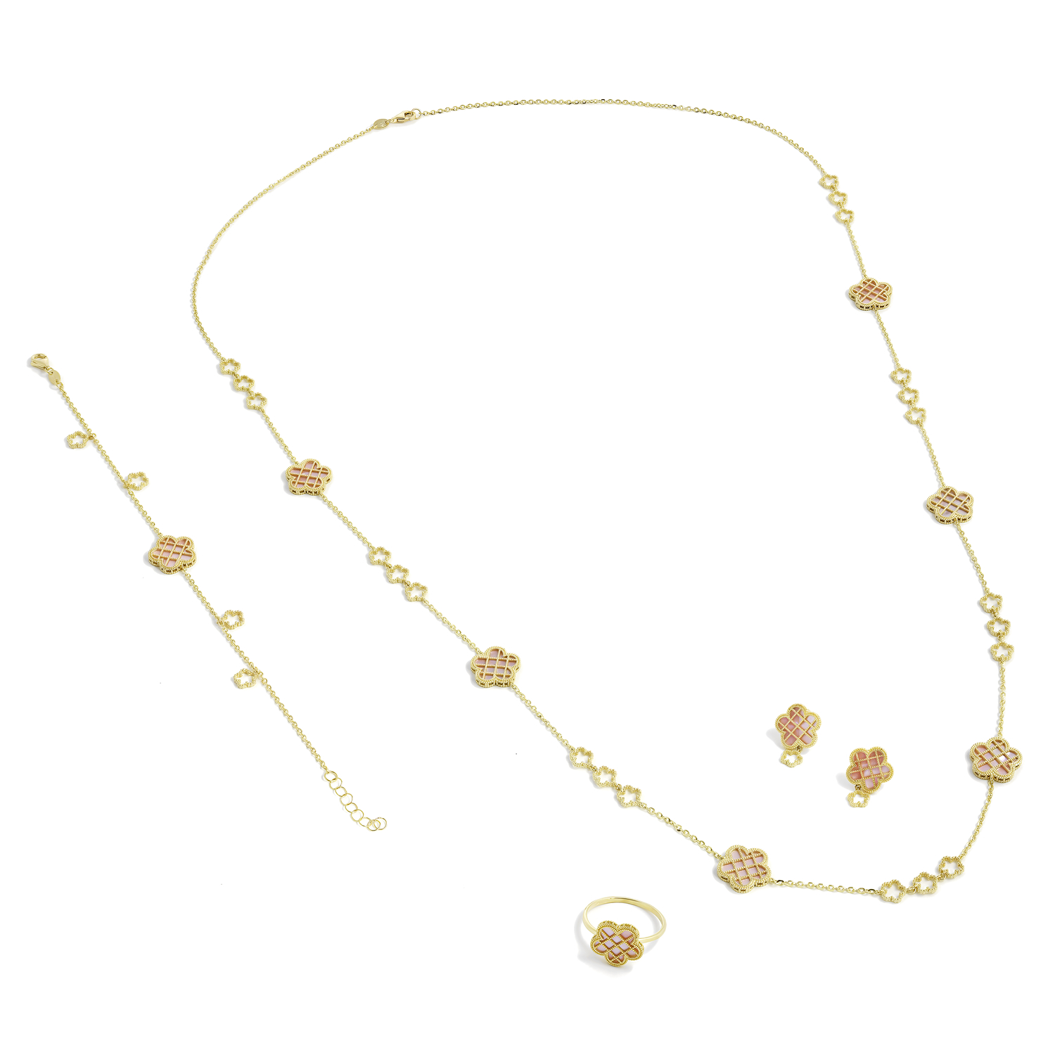 18K Rosy Magic Gold Set