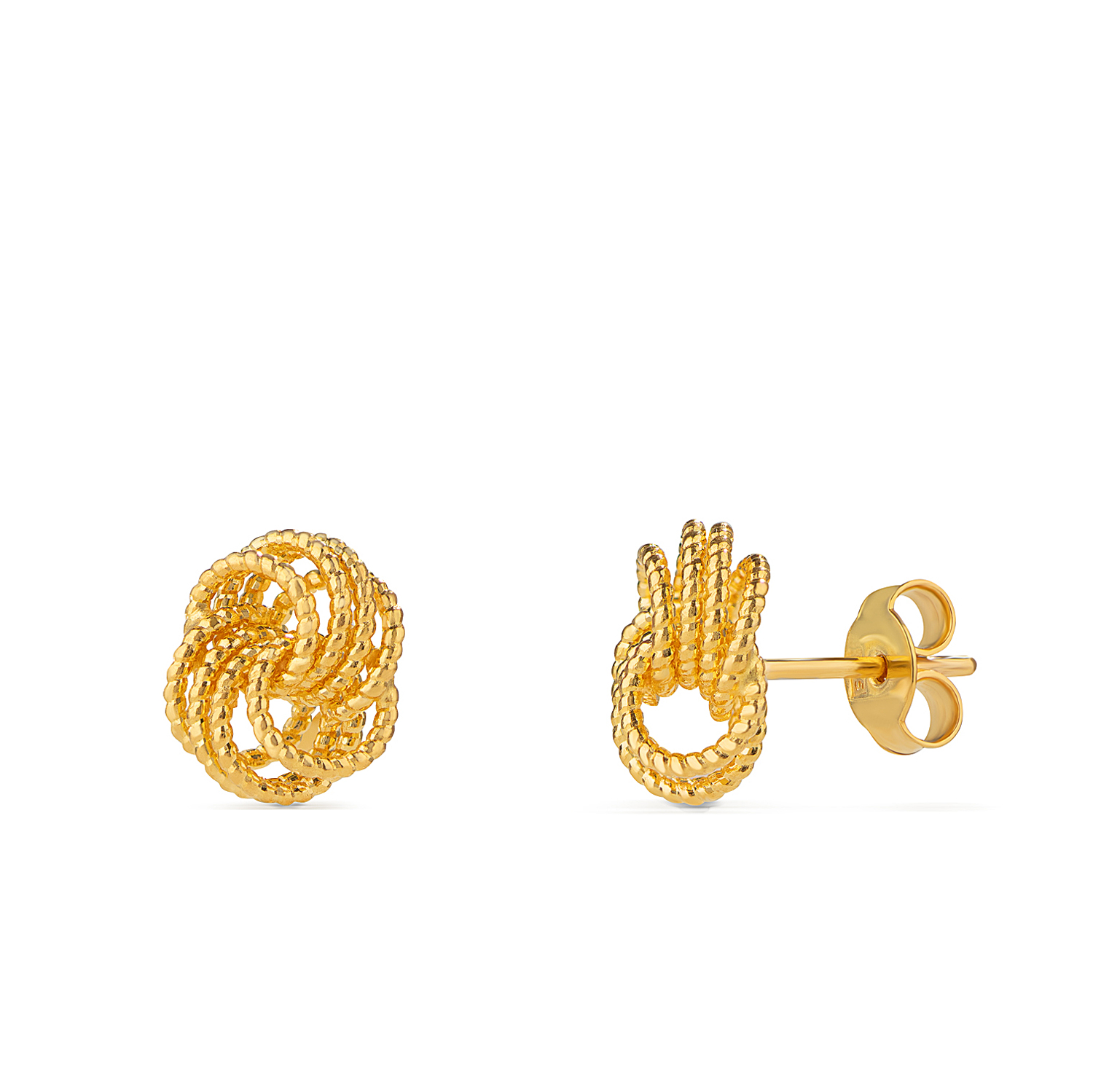 21K Power Gold Earrings