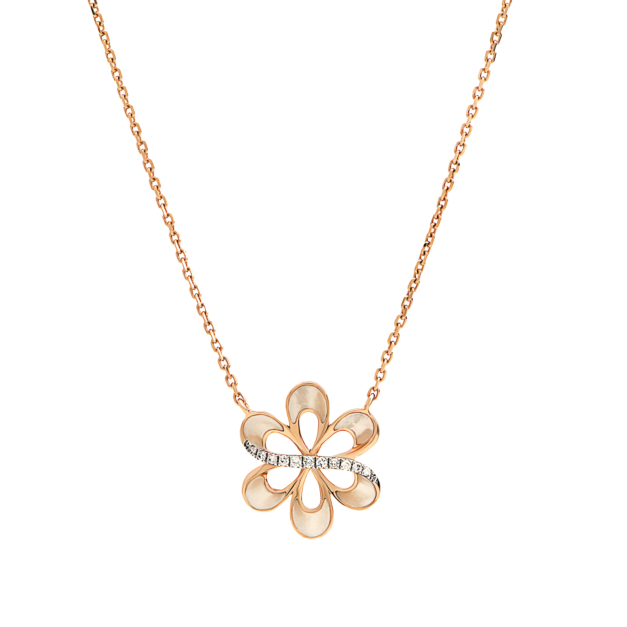 0.07CT Kuri Diamond Necklace