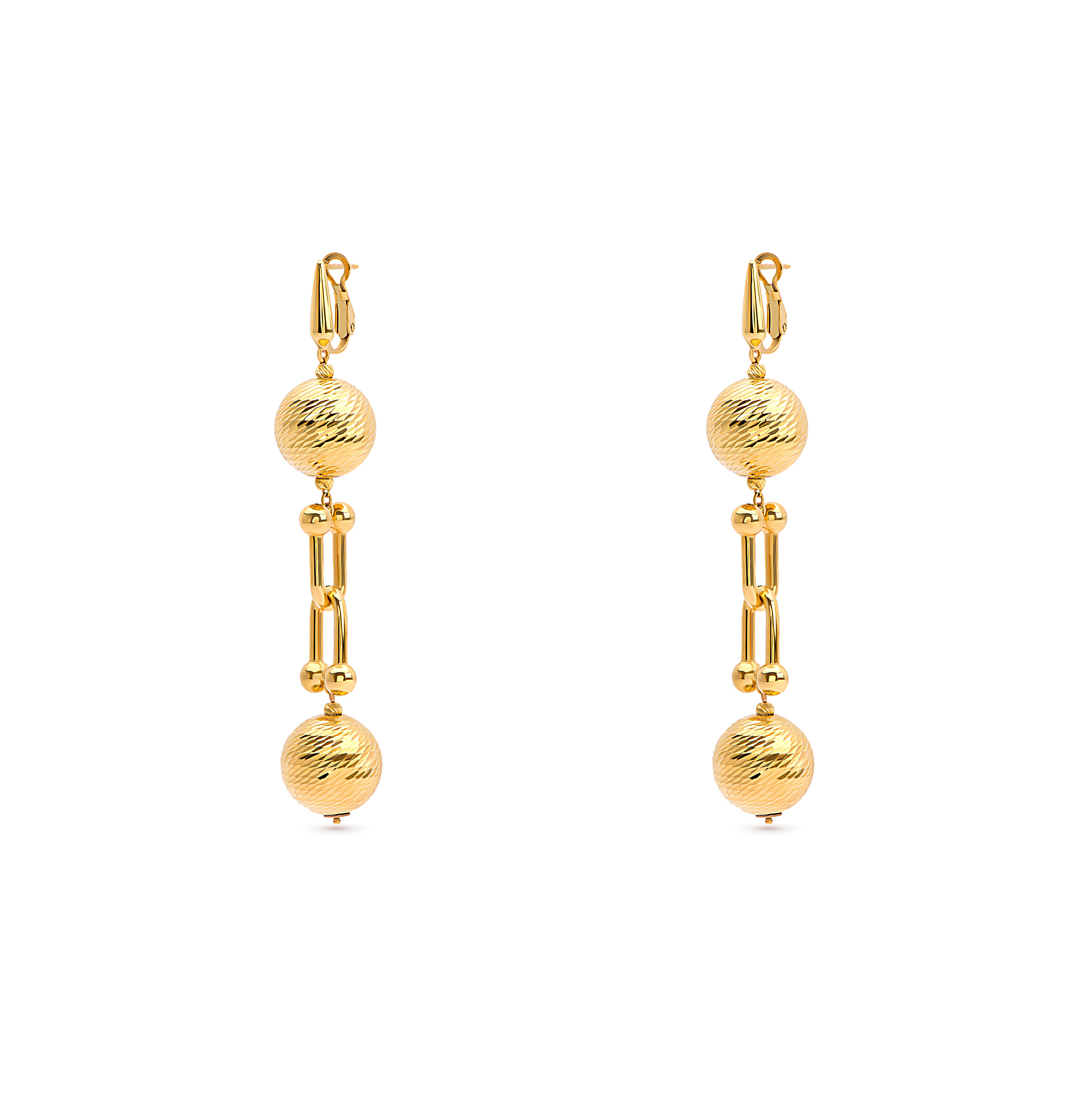 21K Ashwa Gold Earrings