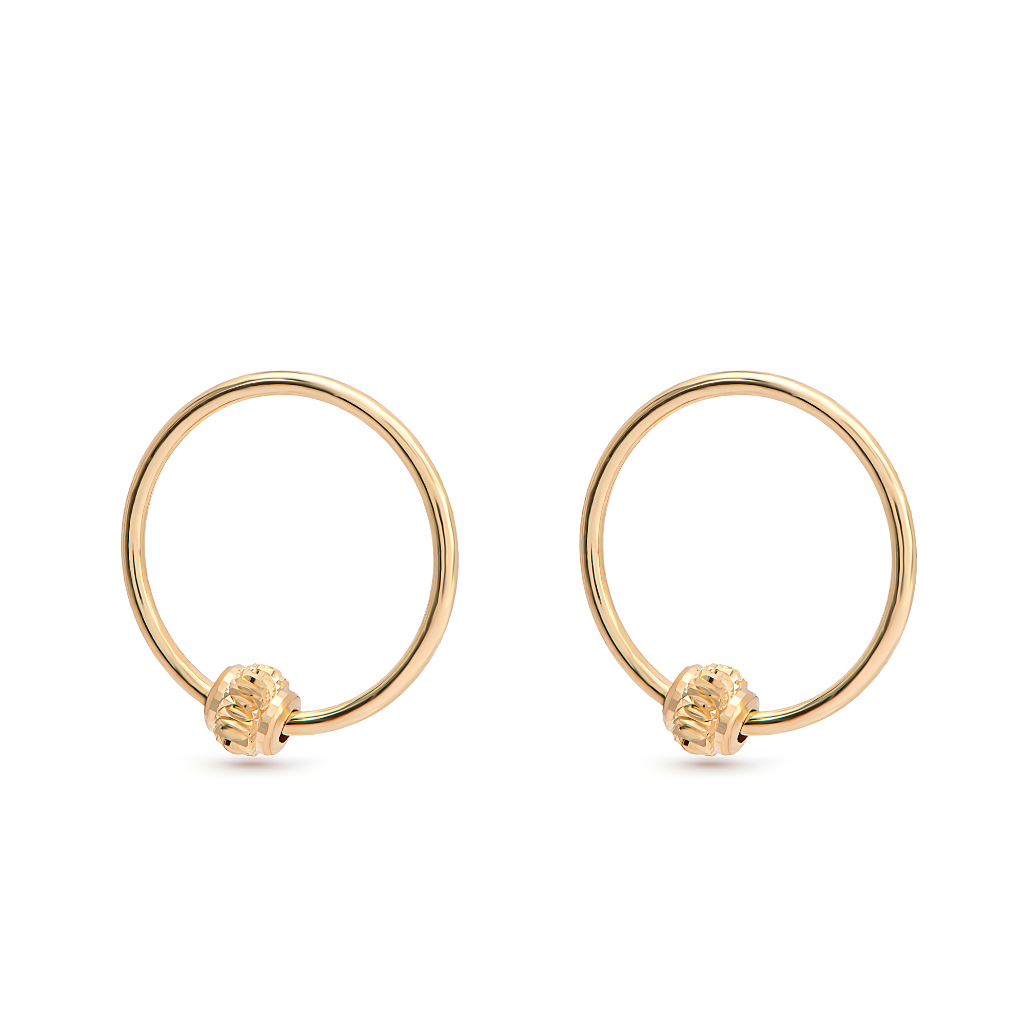 18K Malah Gold Earring