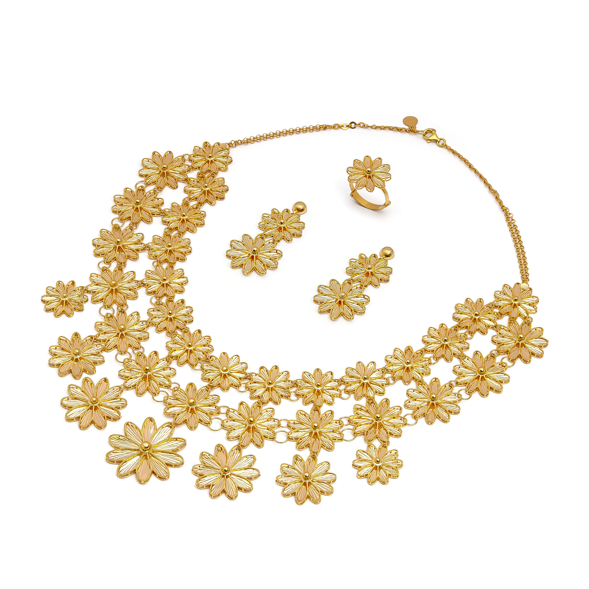 21K Traditional Gold Set from Wardah Collection