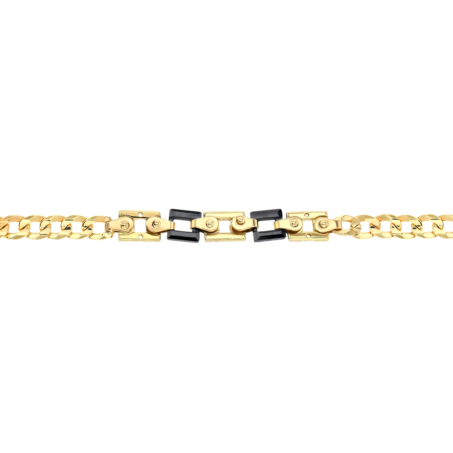 18K Locked Gold Bracelet