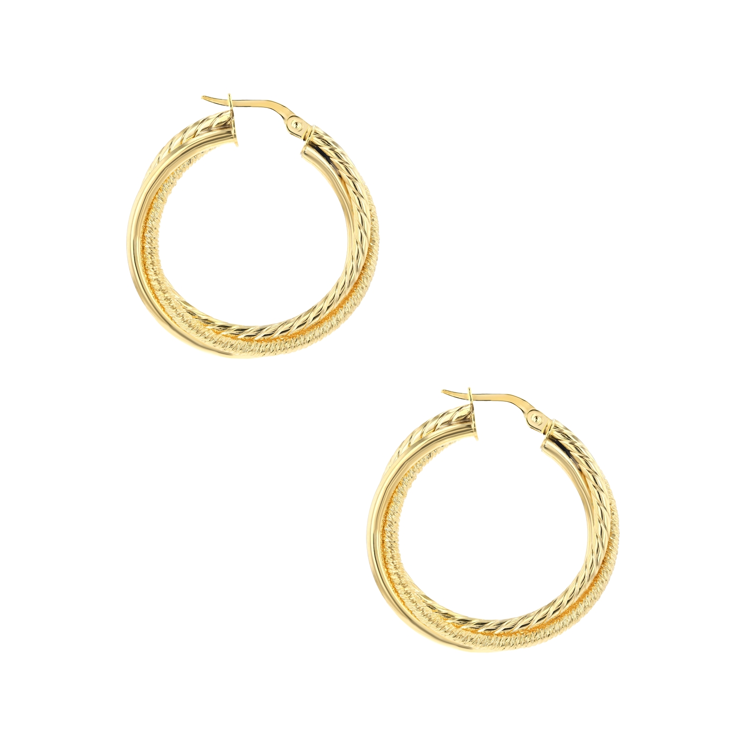 18K Gold Earring