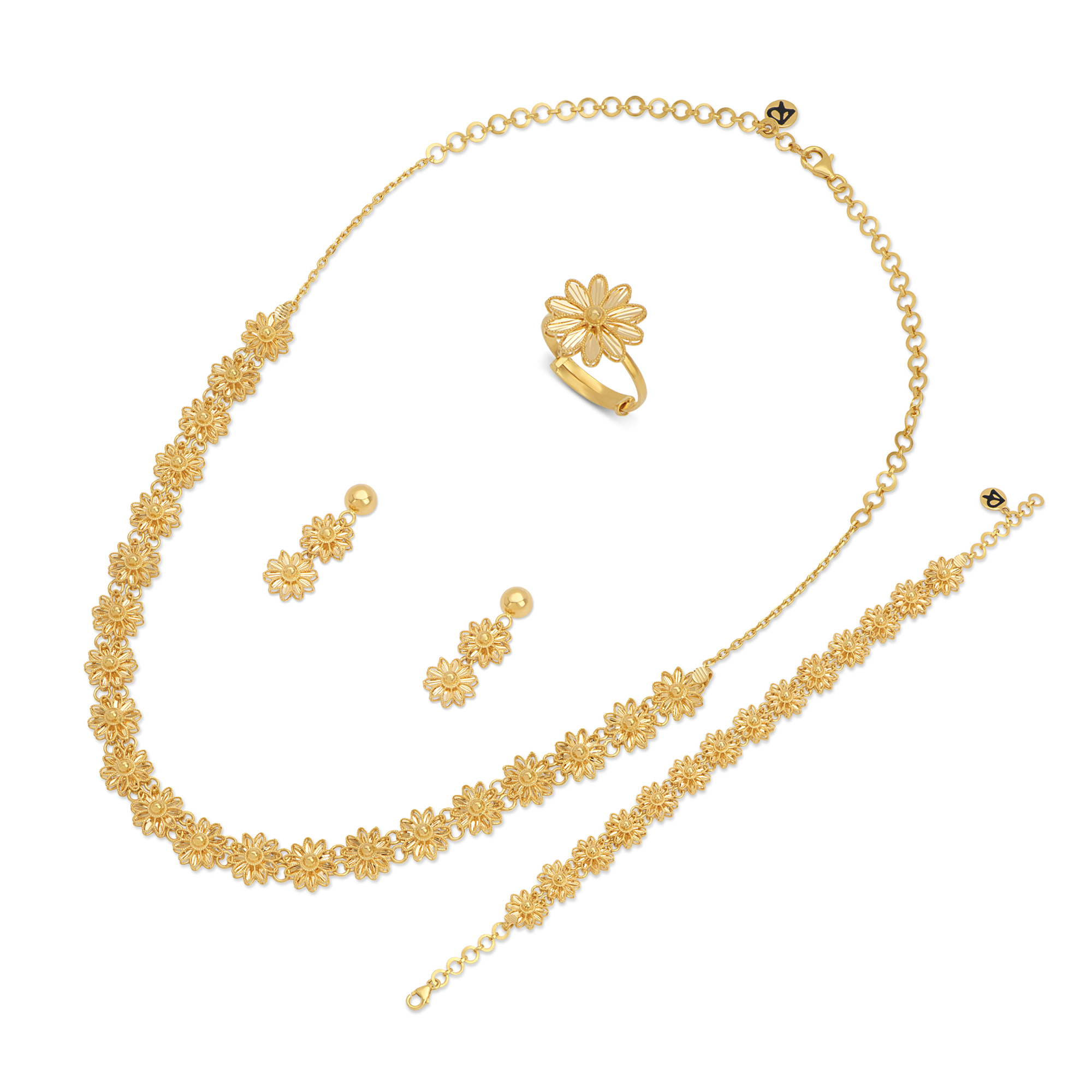 21K DFW Traditional Gold Set | WARDAH Collection