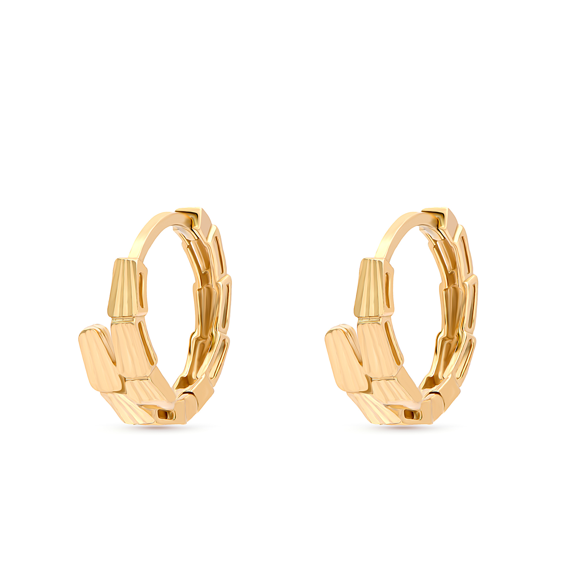 18K Thobi Gold Earring