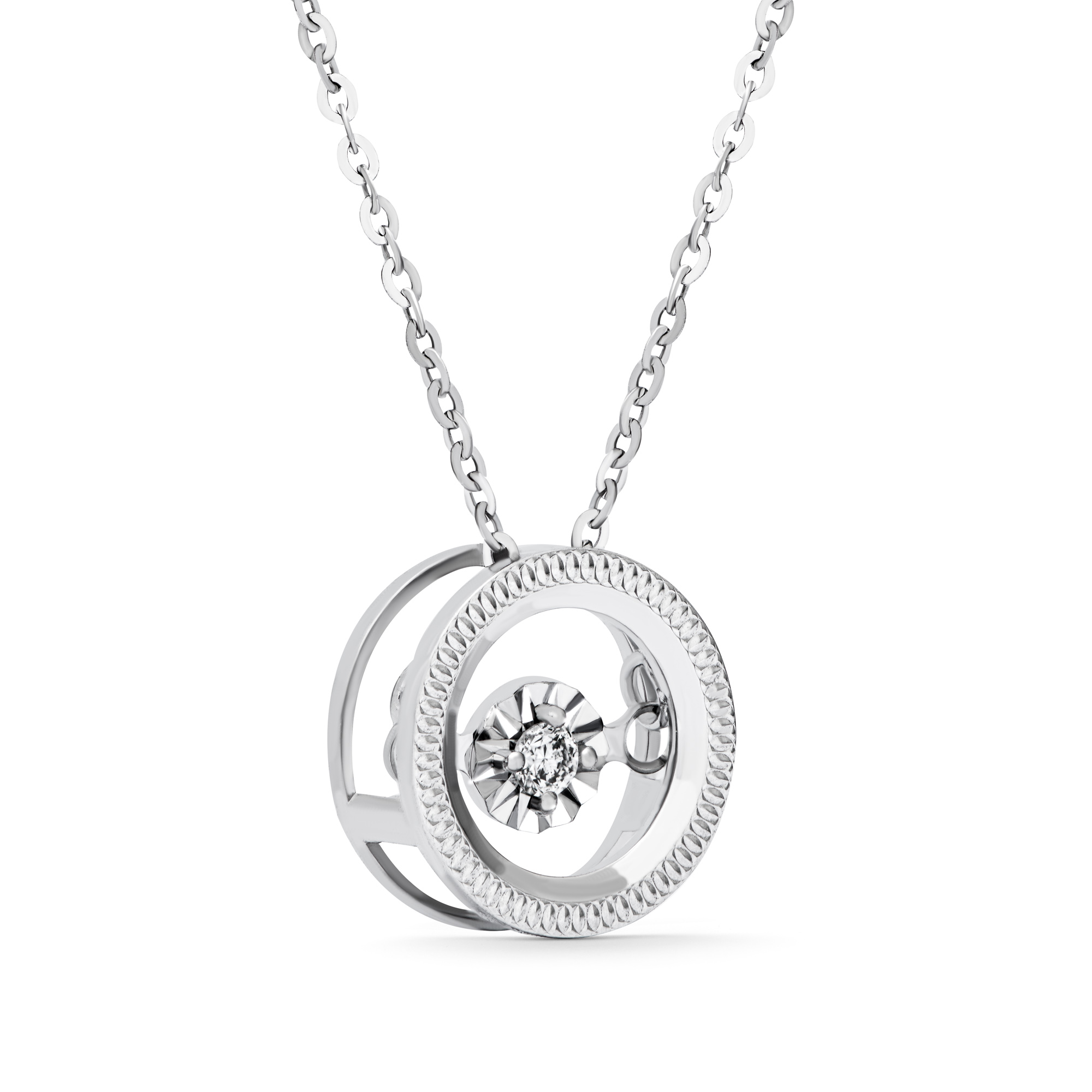 0.03ct Alba Diamond Necklace