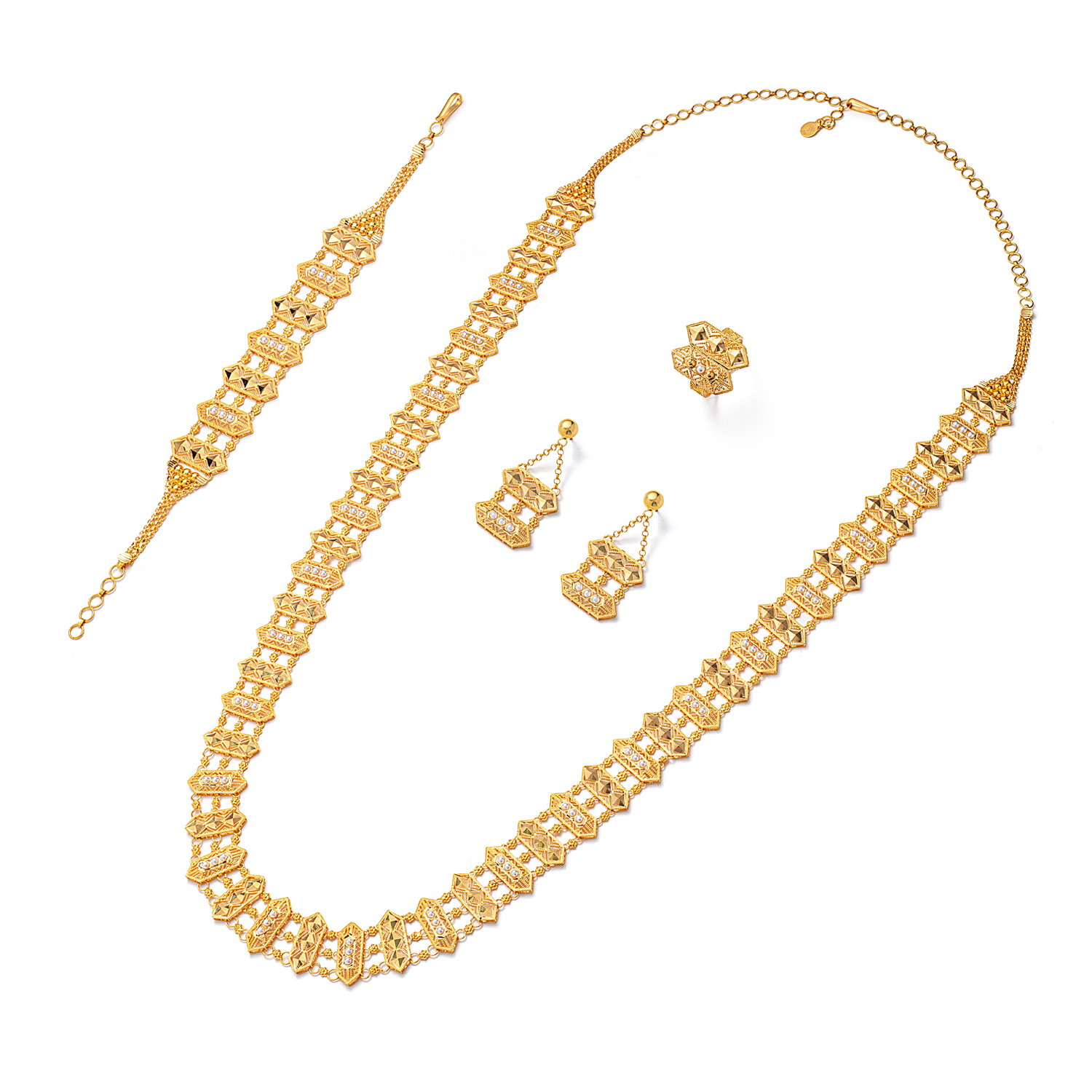 21K Qisah Gala Traditional Gold Set