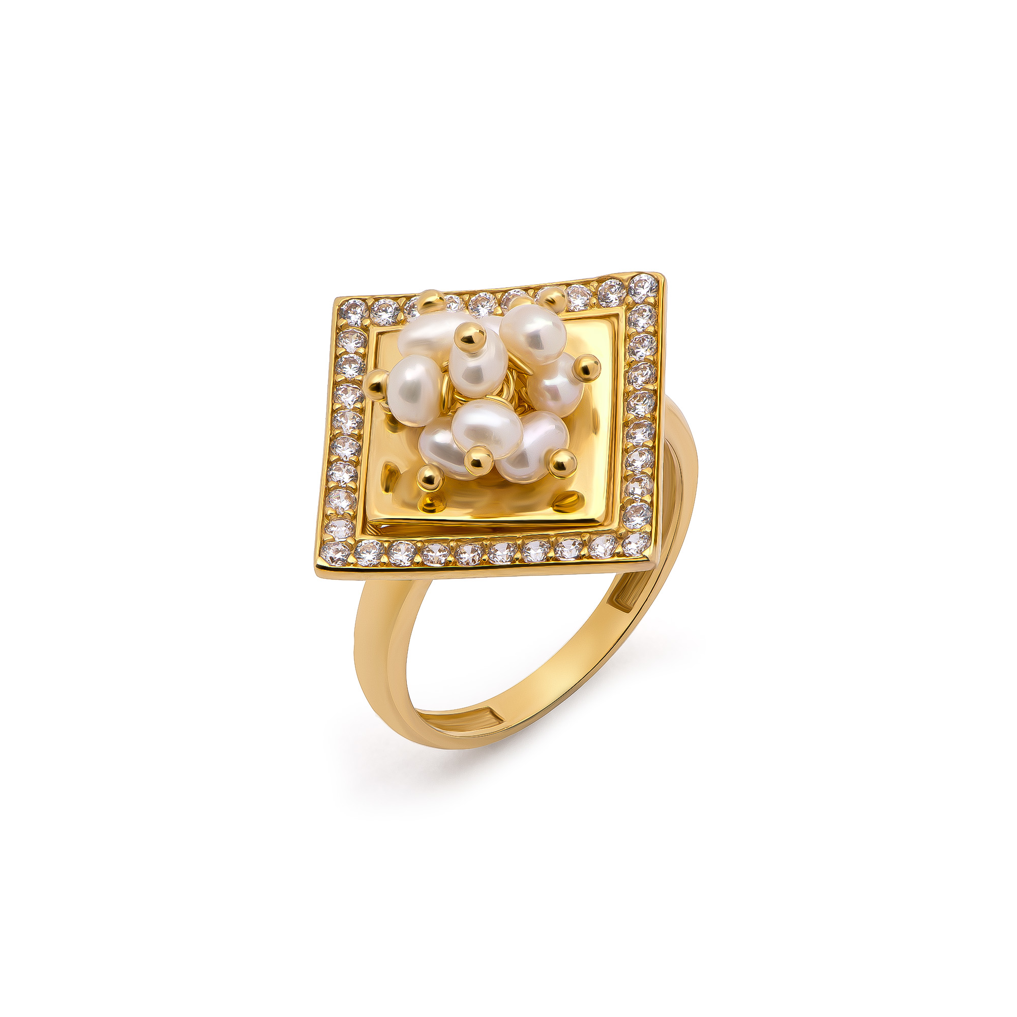 21K Lamsa Gold Ring