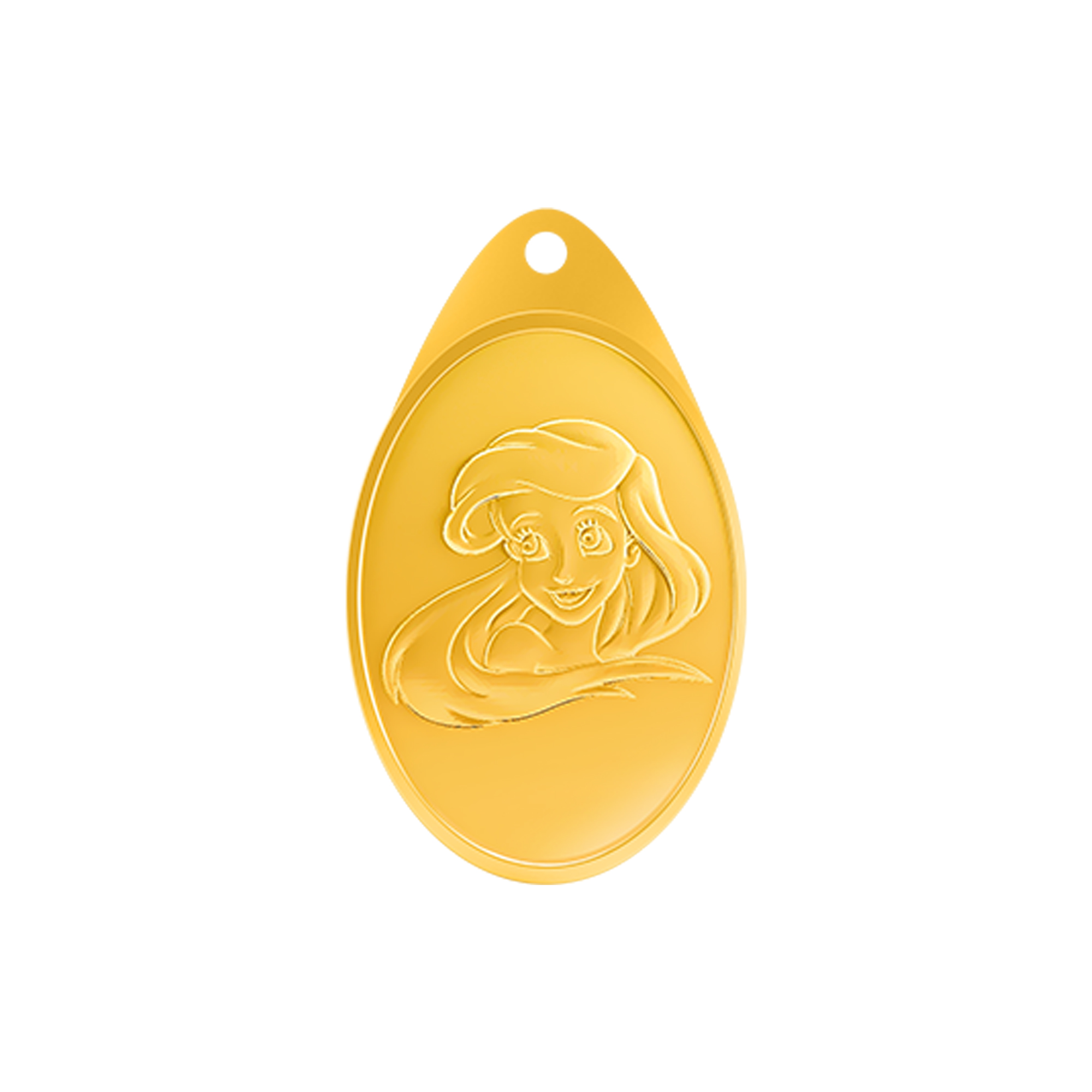 24K “Ariel” Oval Gold Bullion
