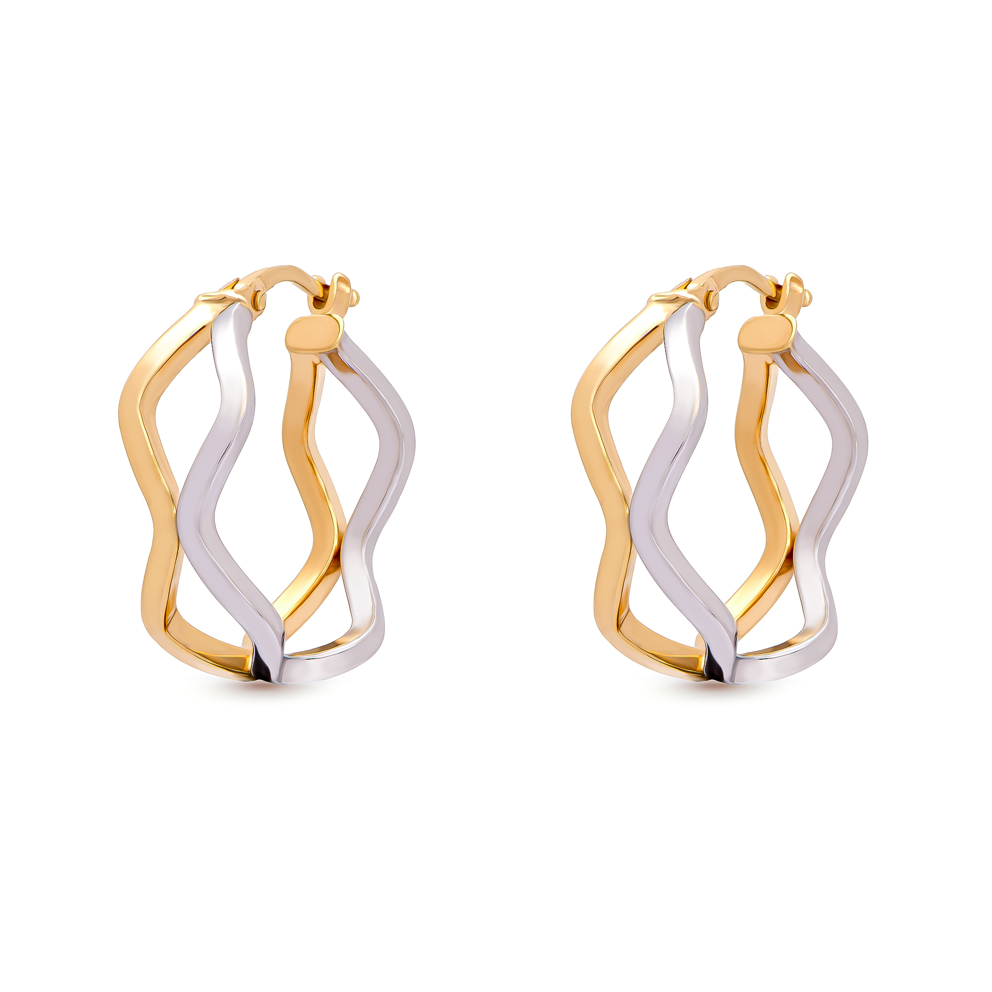 18K Orrina Gold Earrings